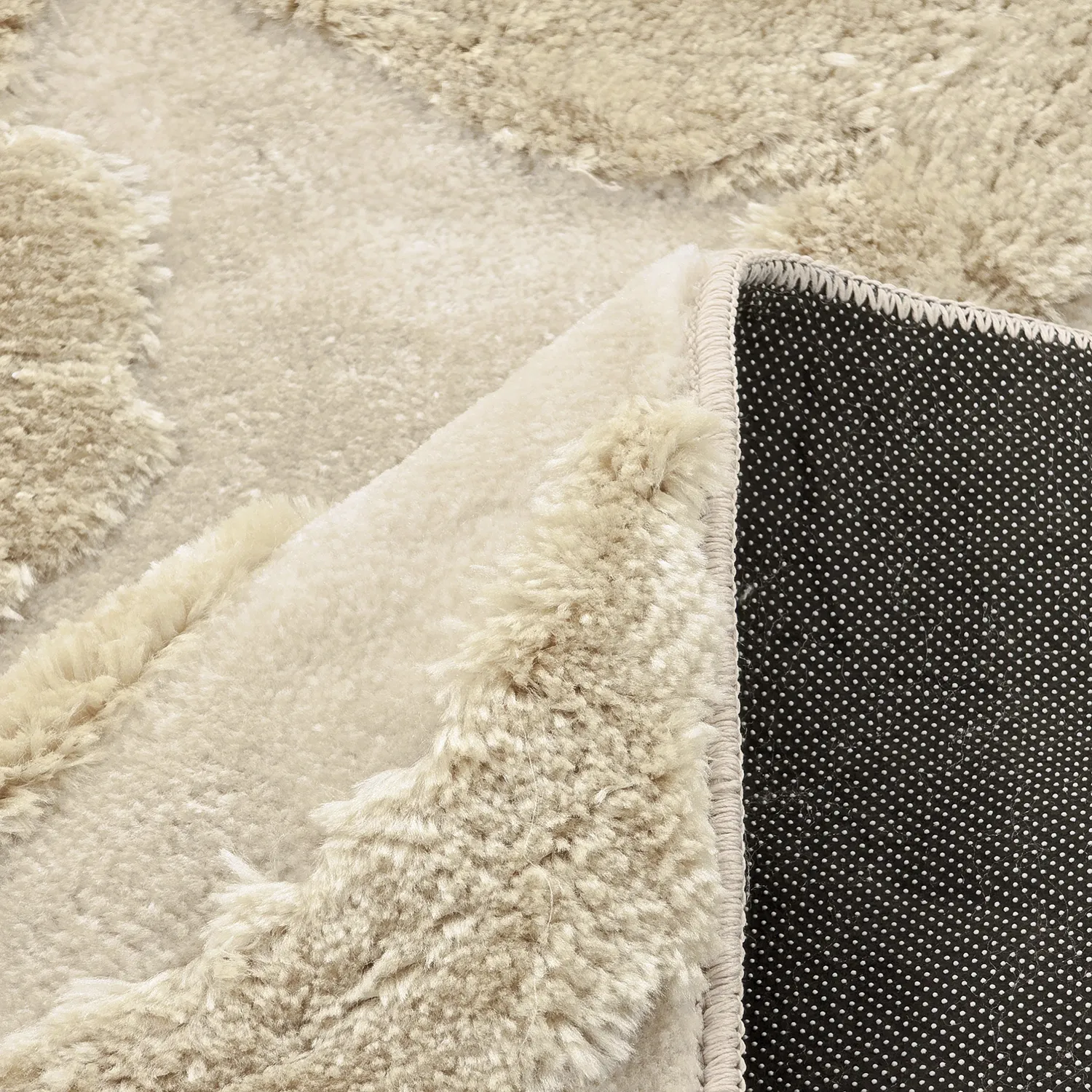 Koberce s dlhým vlasom - Akaba (krémová/béžová)