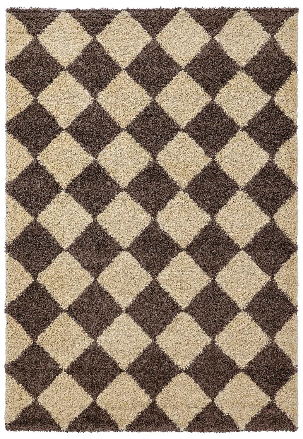 Koberce s chlpmi - Albi (hnedá/bežová)