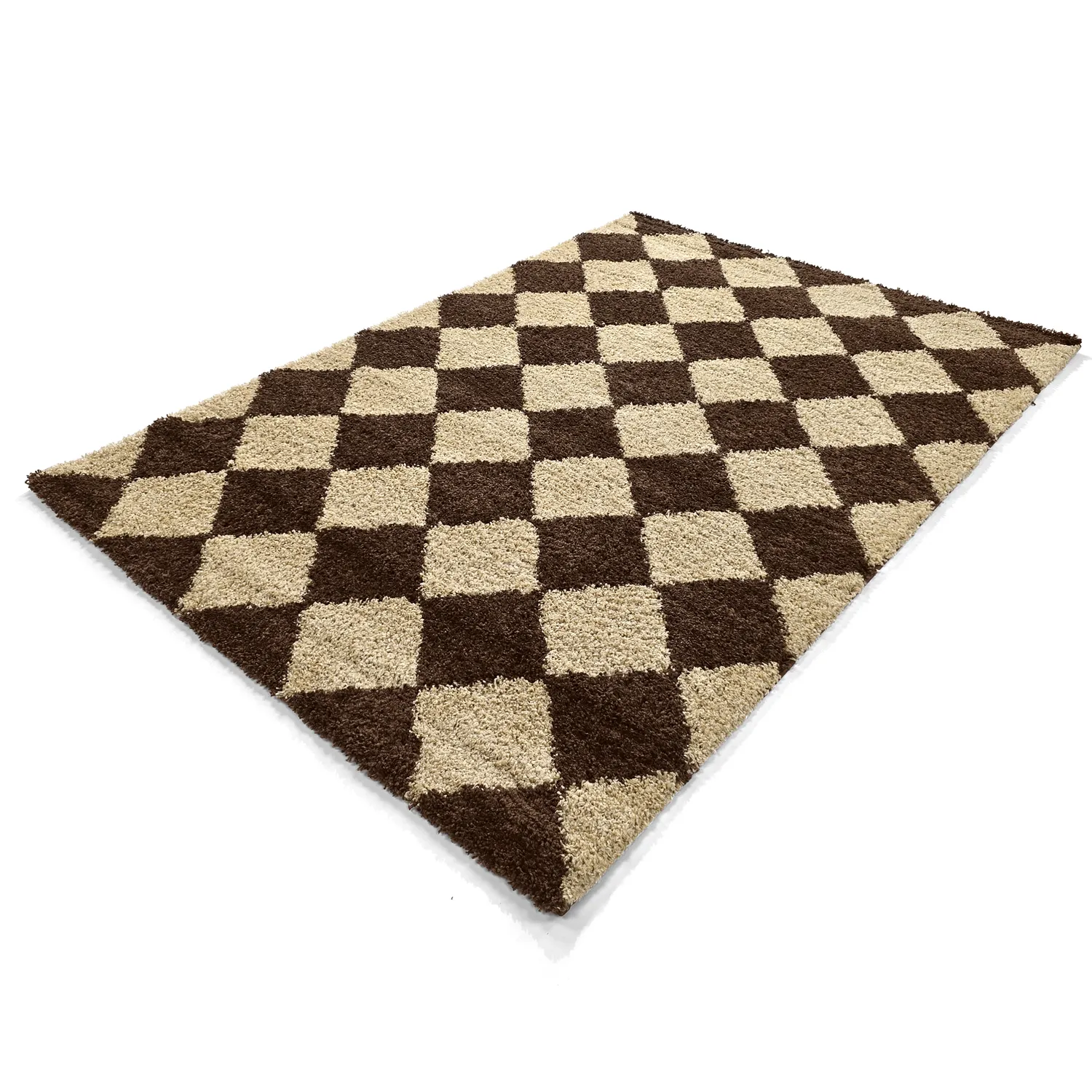 Koberce s chlpmi - Albi (hnedá/bežová)