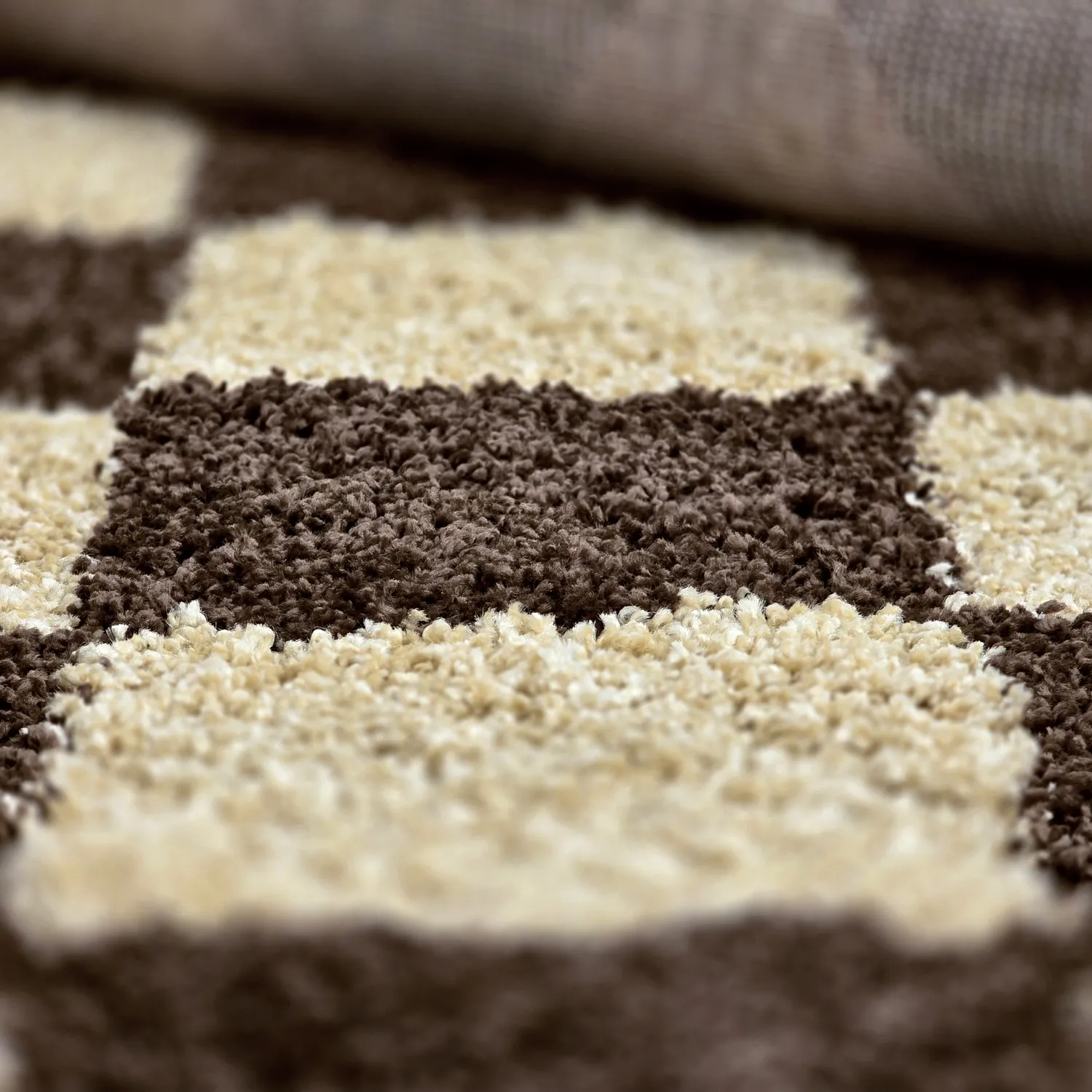 Koberce s chlpmi - Albi (hnedá/bežová)