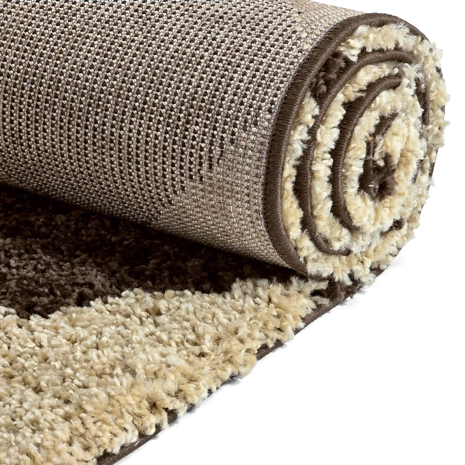Koberce s chlpmi - Albi (hnedá/bežová)