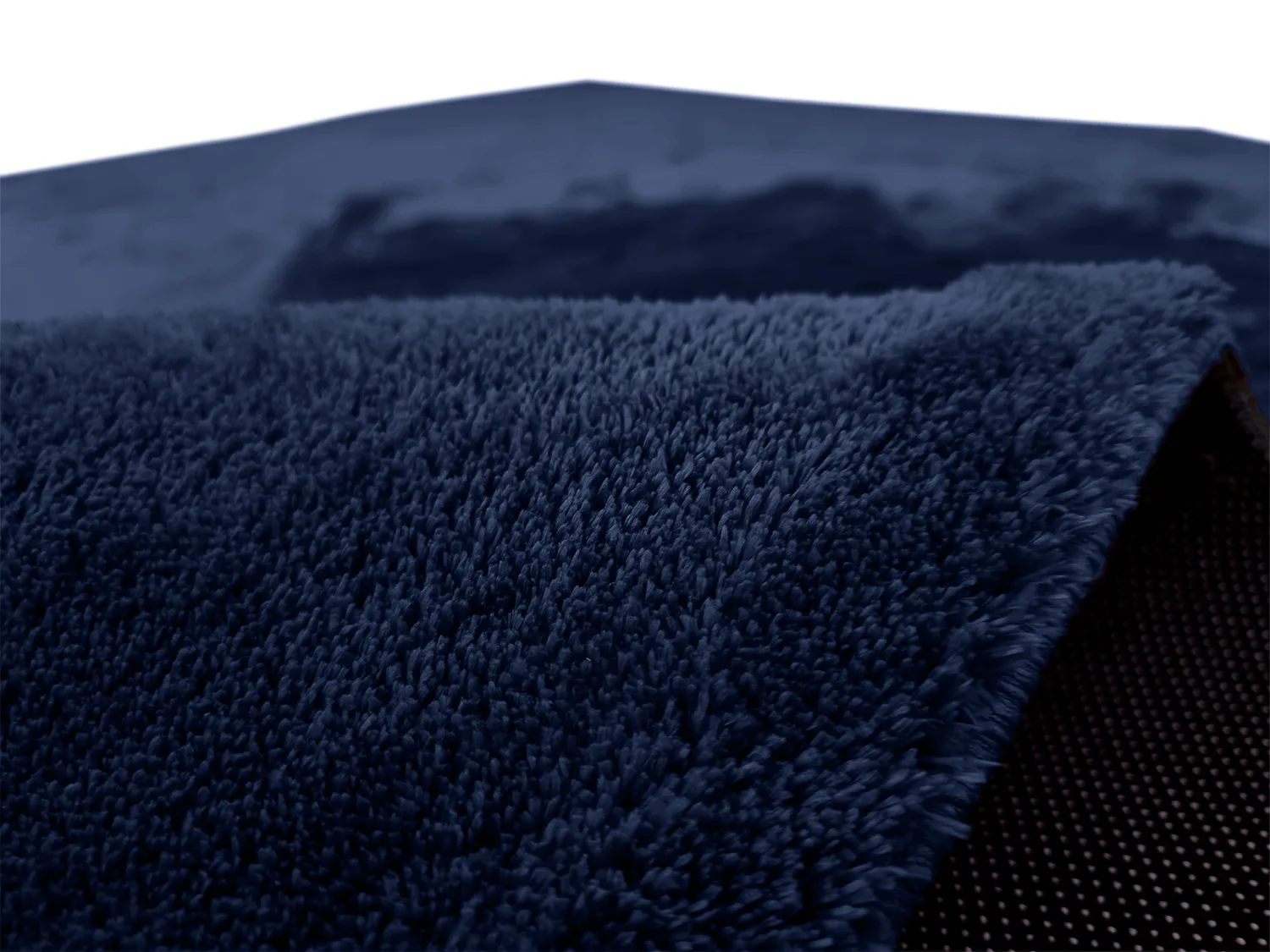 Hladké koberce - Aranga Super Soft Fur (tmavomodrá)