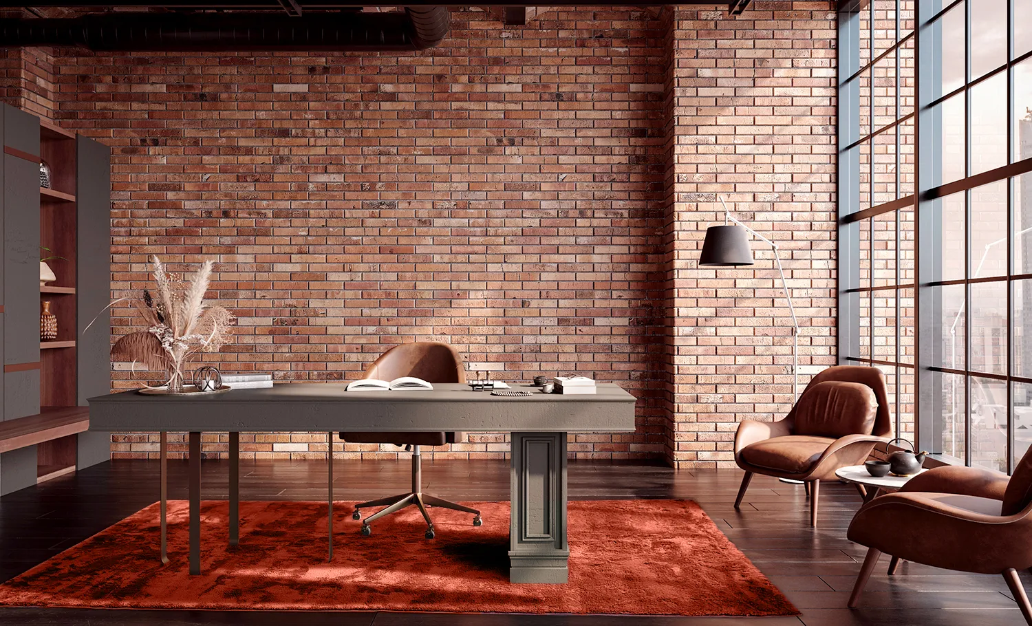 Koberce s dlhým vlasom - Aranga Super Soft Fur (červená)