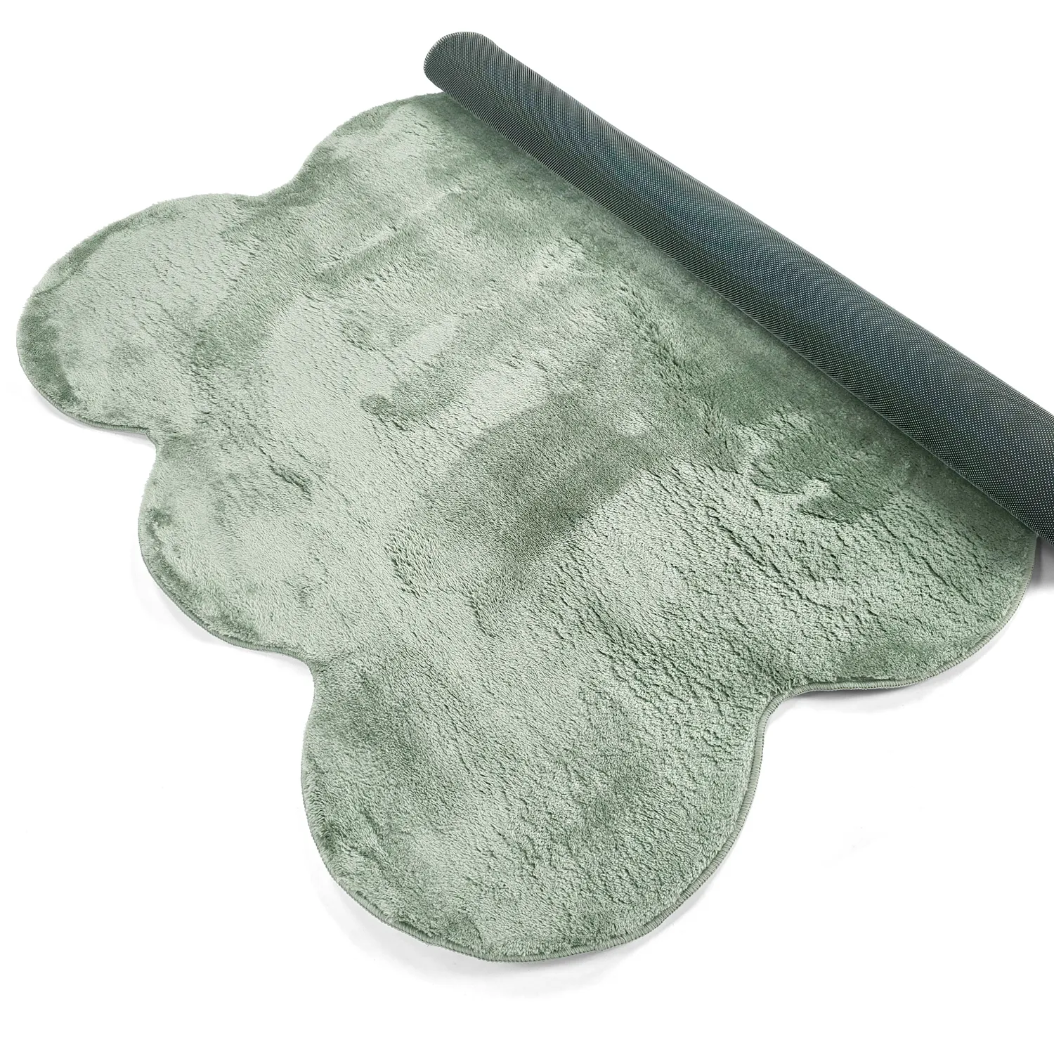 Koberec shaggy vlnitý - Aranga Super Soft Fur (zelený)