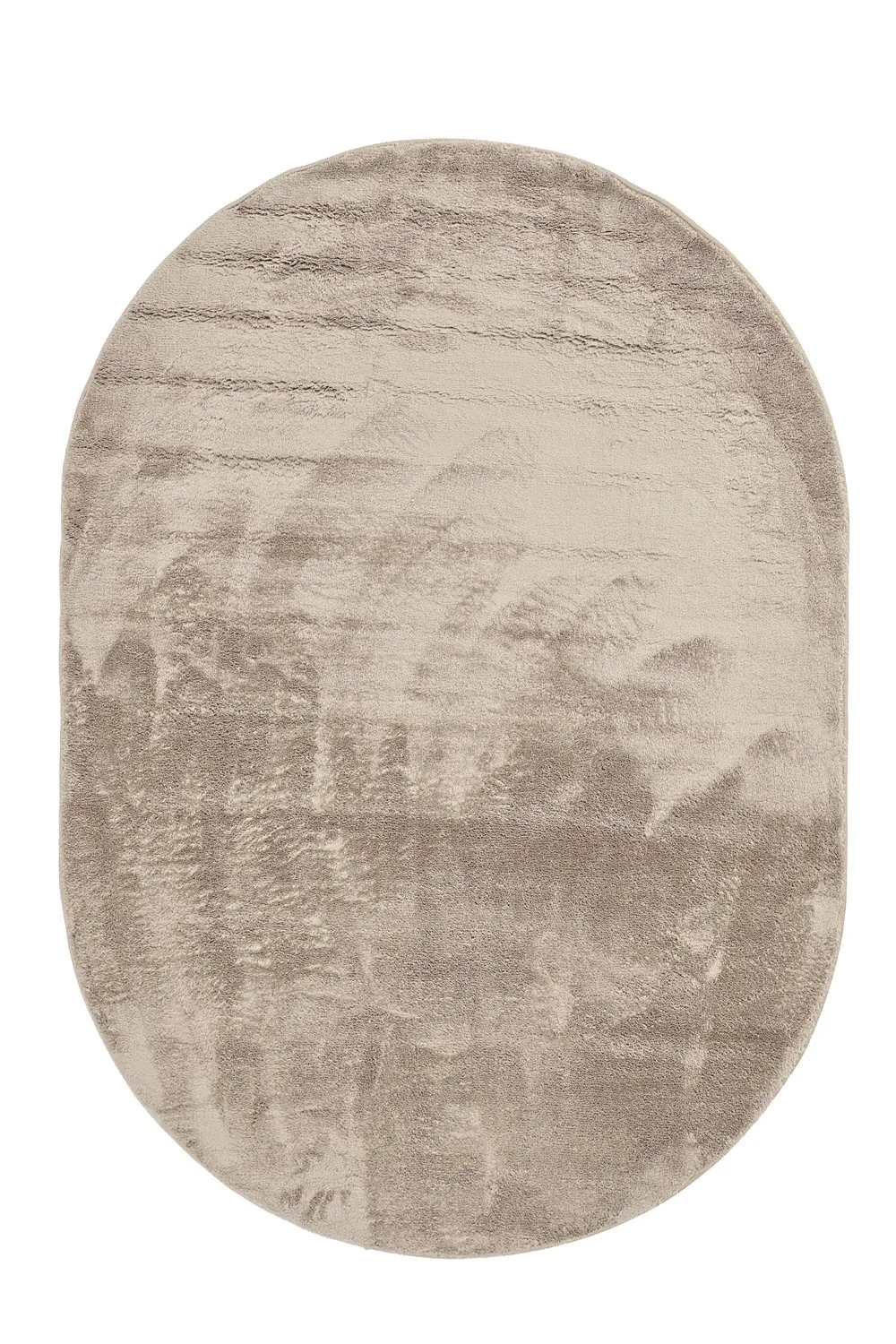 Koberec shaggy oválny - Aranga Super Soft Fur (hnedý)