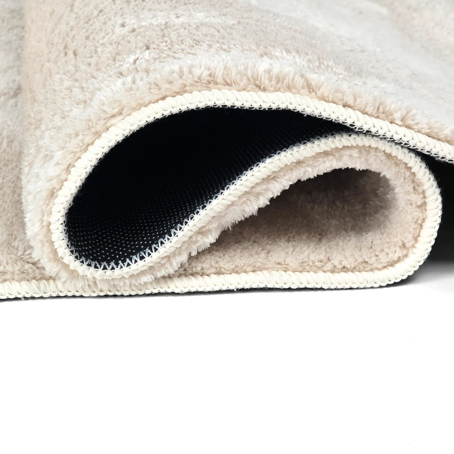 Koberec shaggy oválny - Aranga Super Soft Fur (béžový)