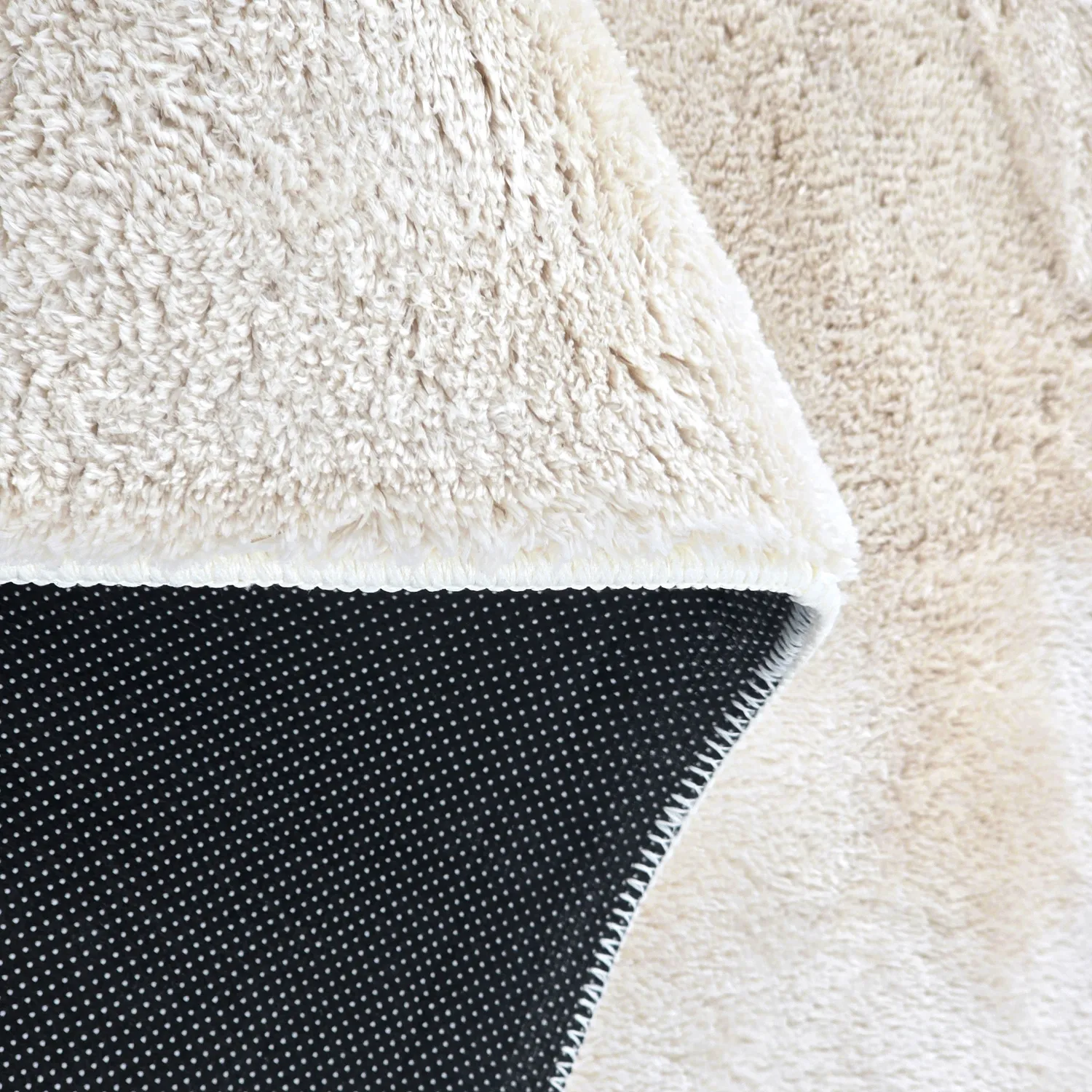 Koberec shaggy oválny - Aranga Super Soft Fur (béžový)