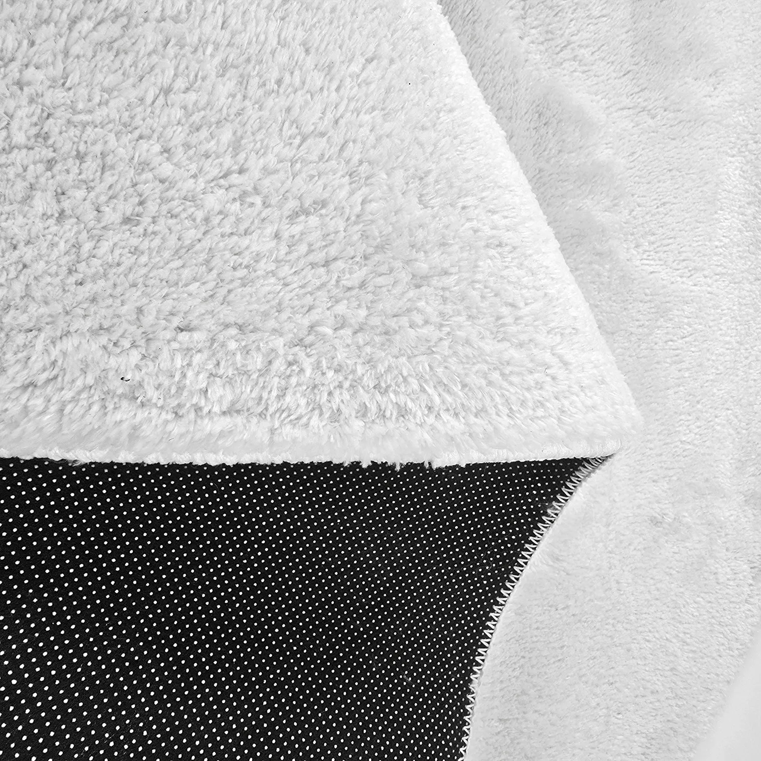 Koberec shaggy oválny - Aranga Super Soft Fur (biely)