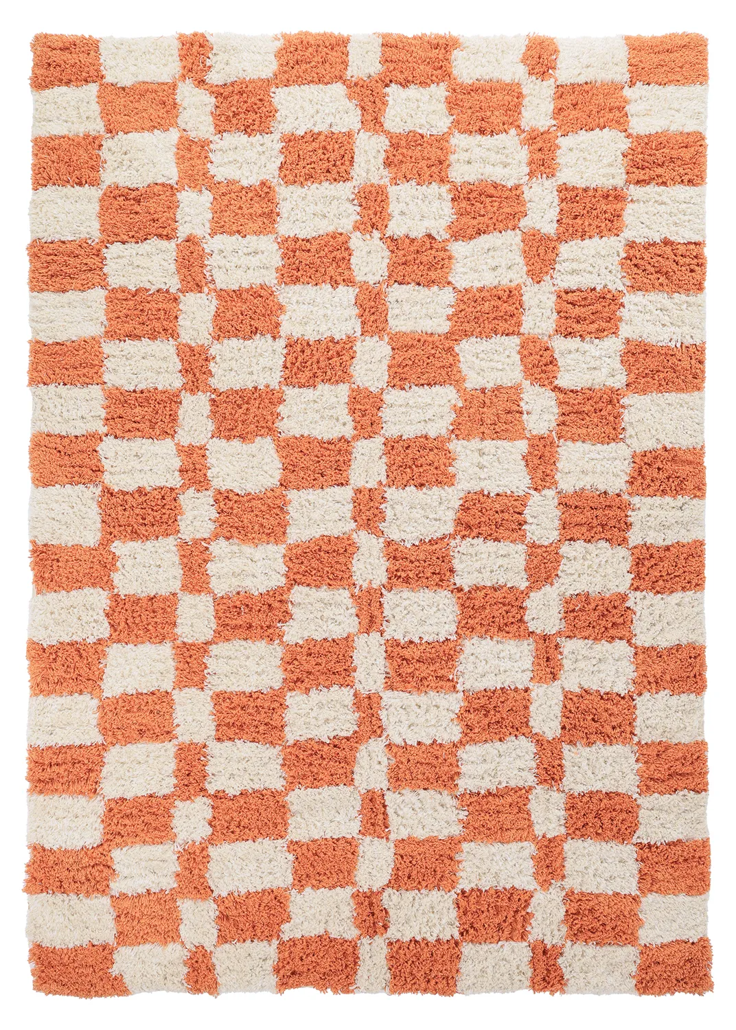 Ryamattor - Atrani Natural Cotton Shaggy (orange)
