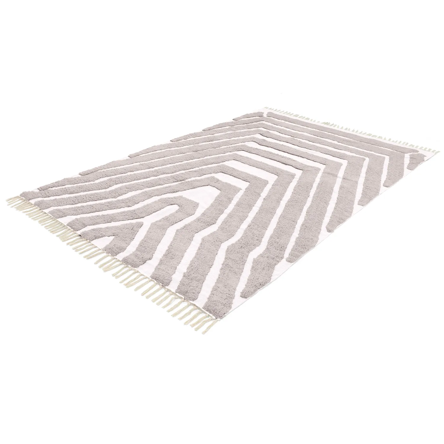 Koberce s dlhým vlasom - Callista Natural Cotton Shaggy (taupe)