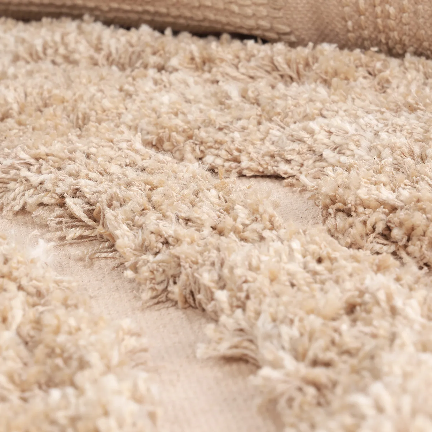 Ryamattor - Cazorla Natural Cotton Shaggy (beige)
