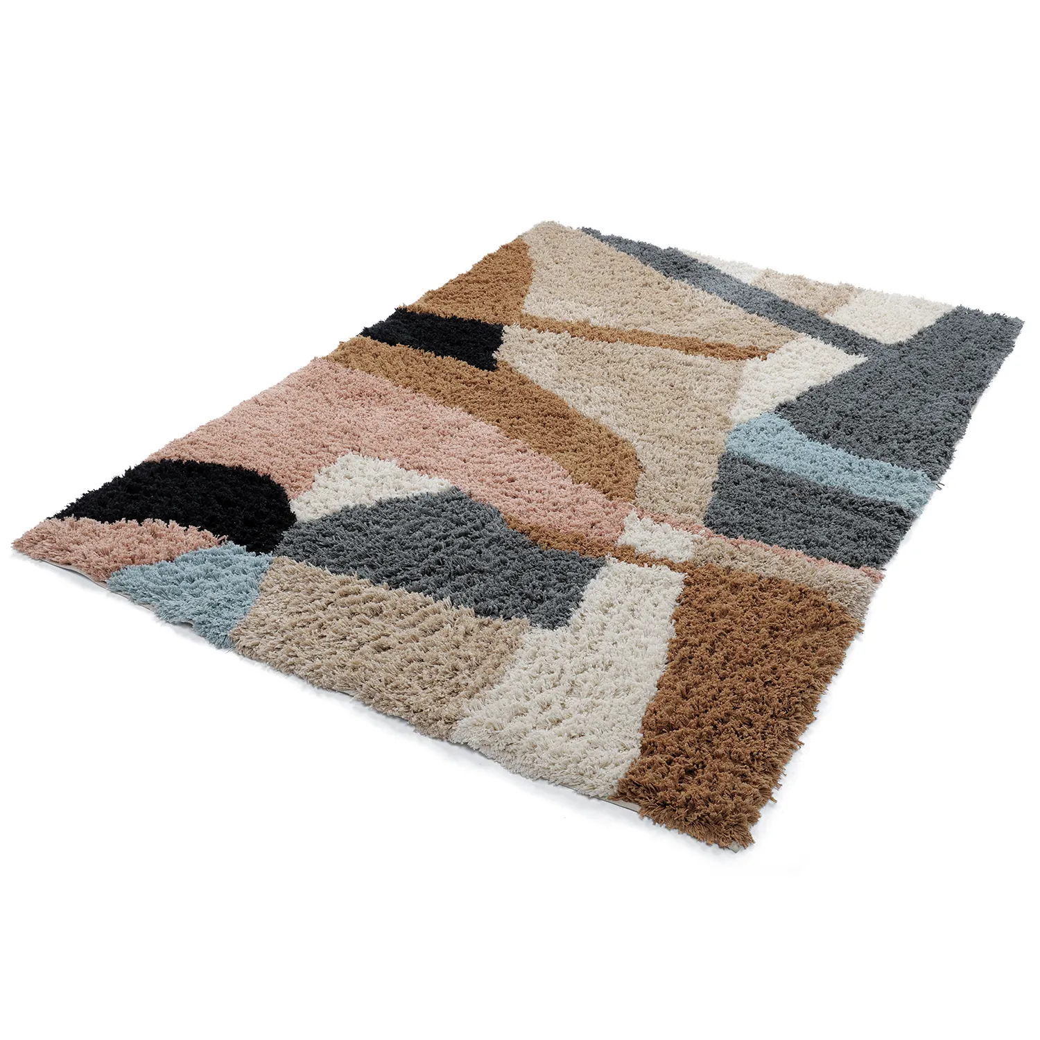 Ryamattor - Cefalu Natural Cotton Shaggy (multi)