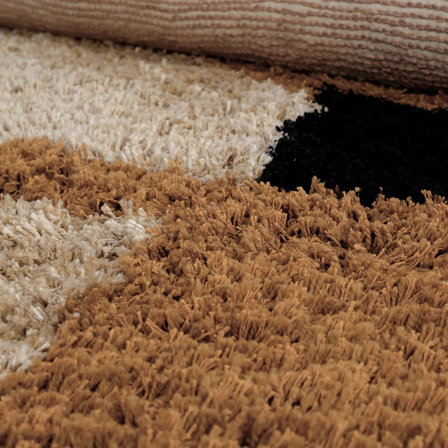 Ryamattor - Cefalu Natural Cotton Shaggy (multi)