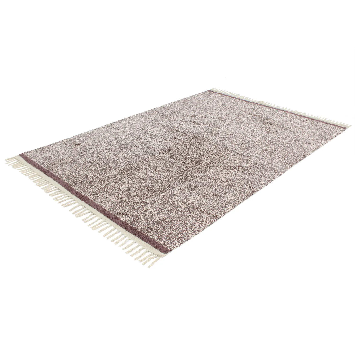 Koberce s dlhým vlasom - Celina Natural Cotton Shaggy (béžová/hnedá)