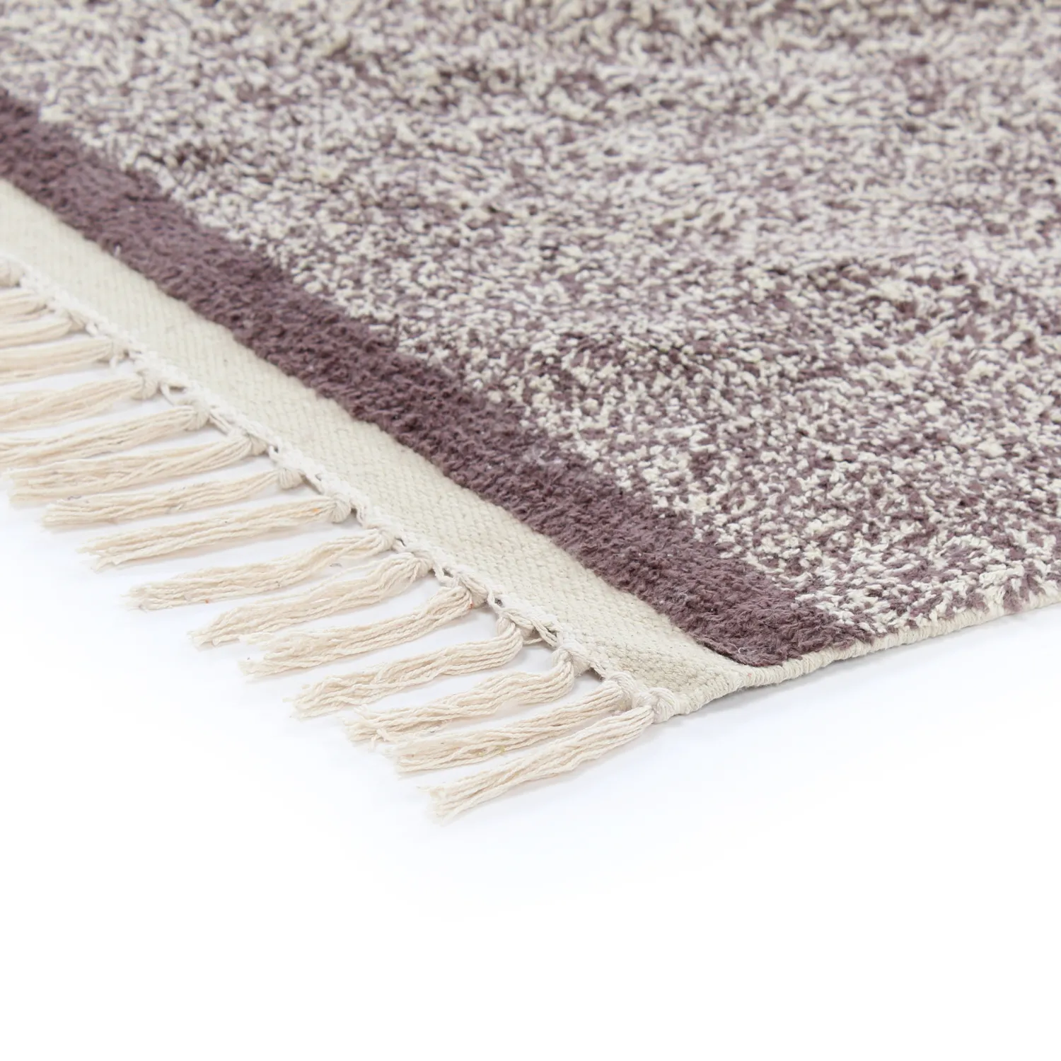 Koberce s dlhým vlasom - Celina Natural Cotton Shaggy (béžová/hnedá)