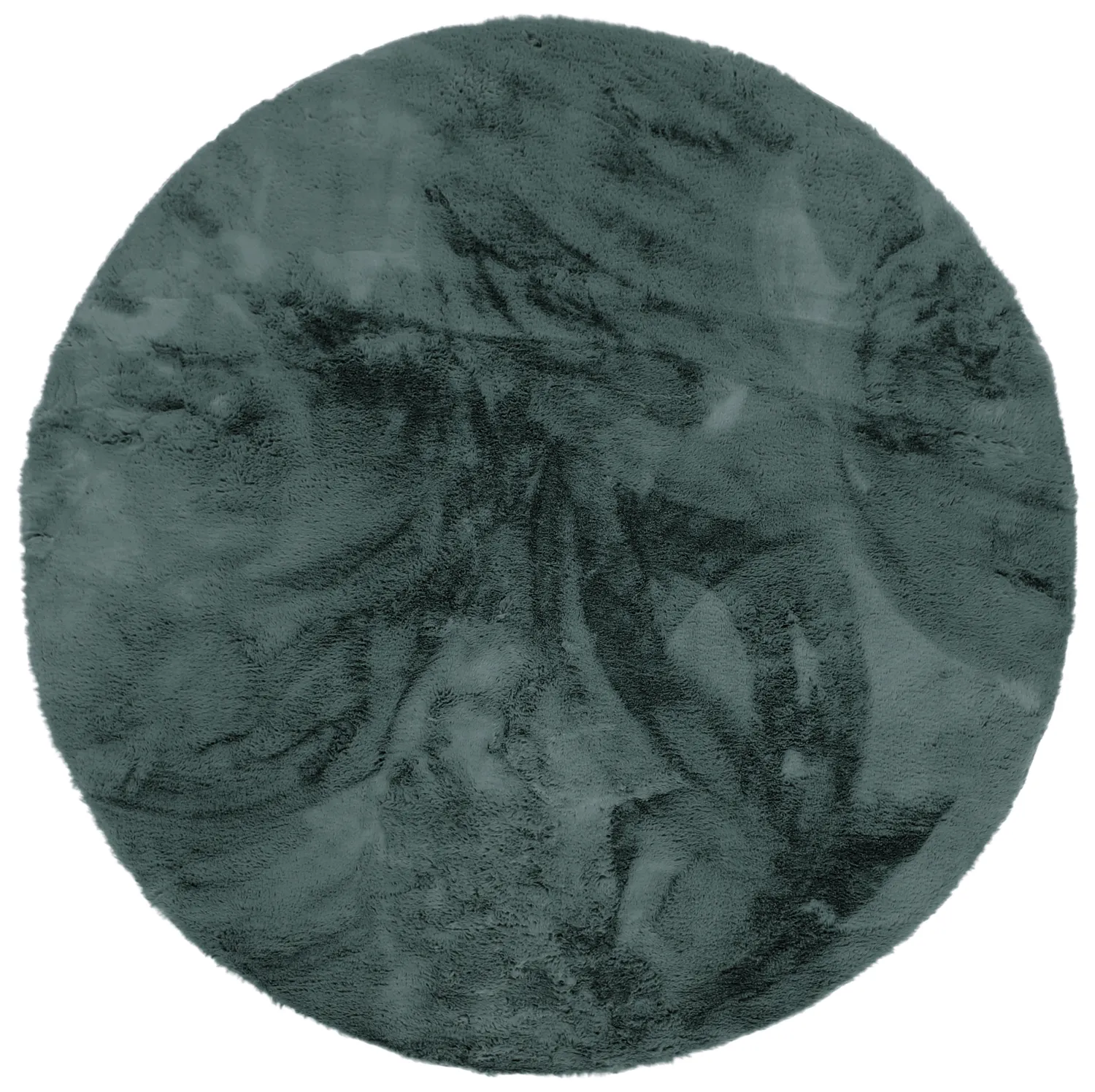 Kruhové koberce - Cloud Super Soft (zelená)