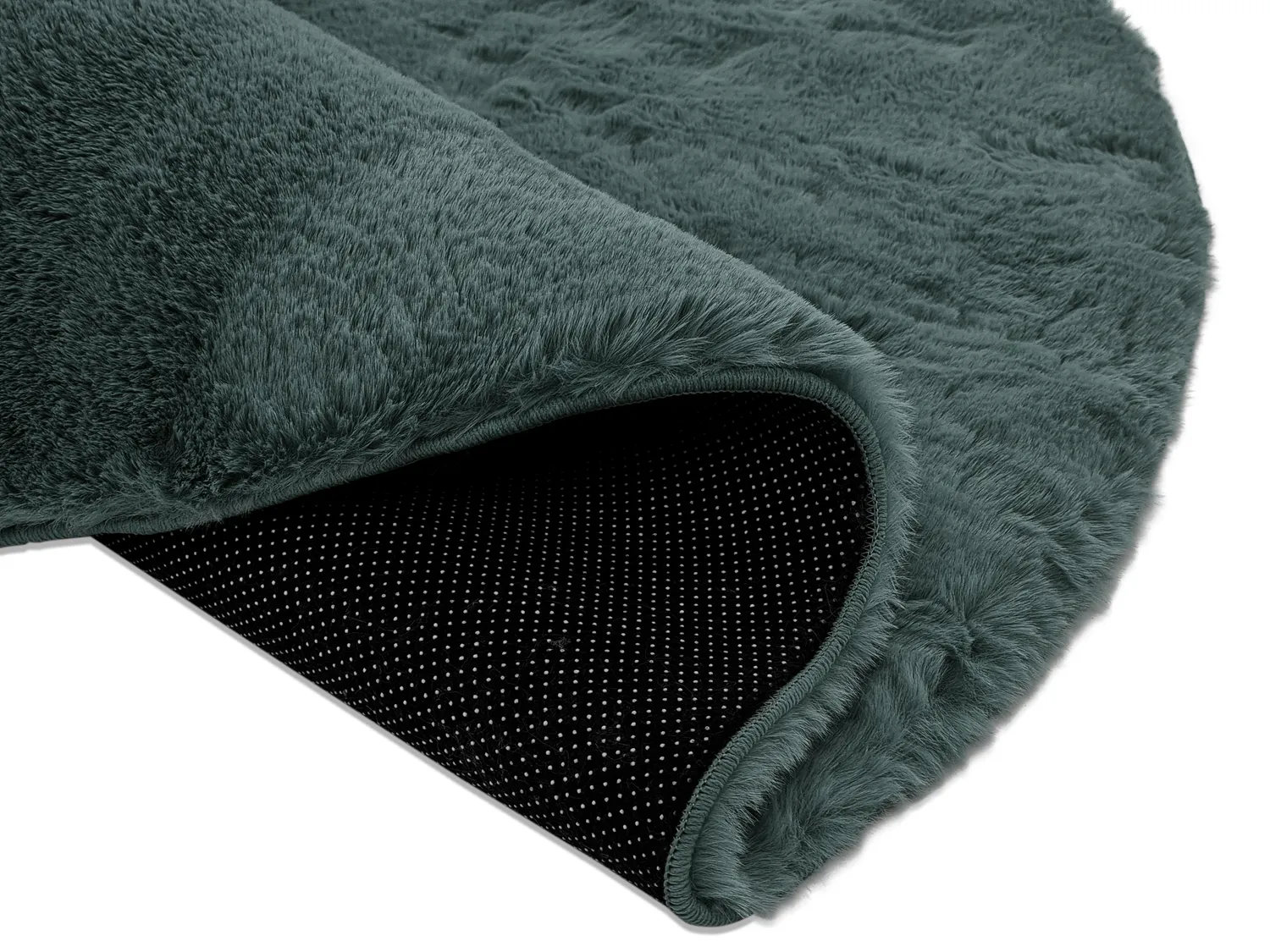 Kruhové koberce - Cloud Super Soft (zelená)