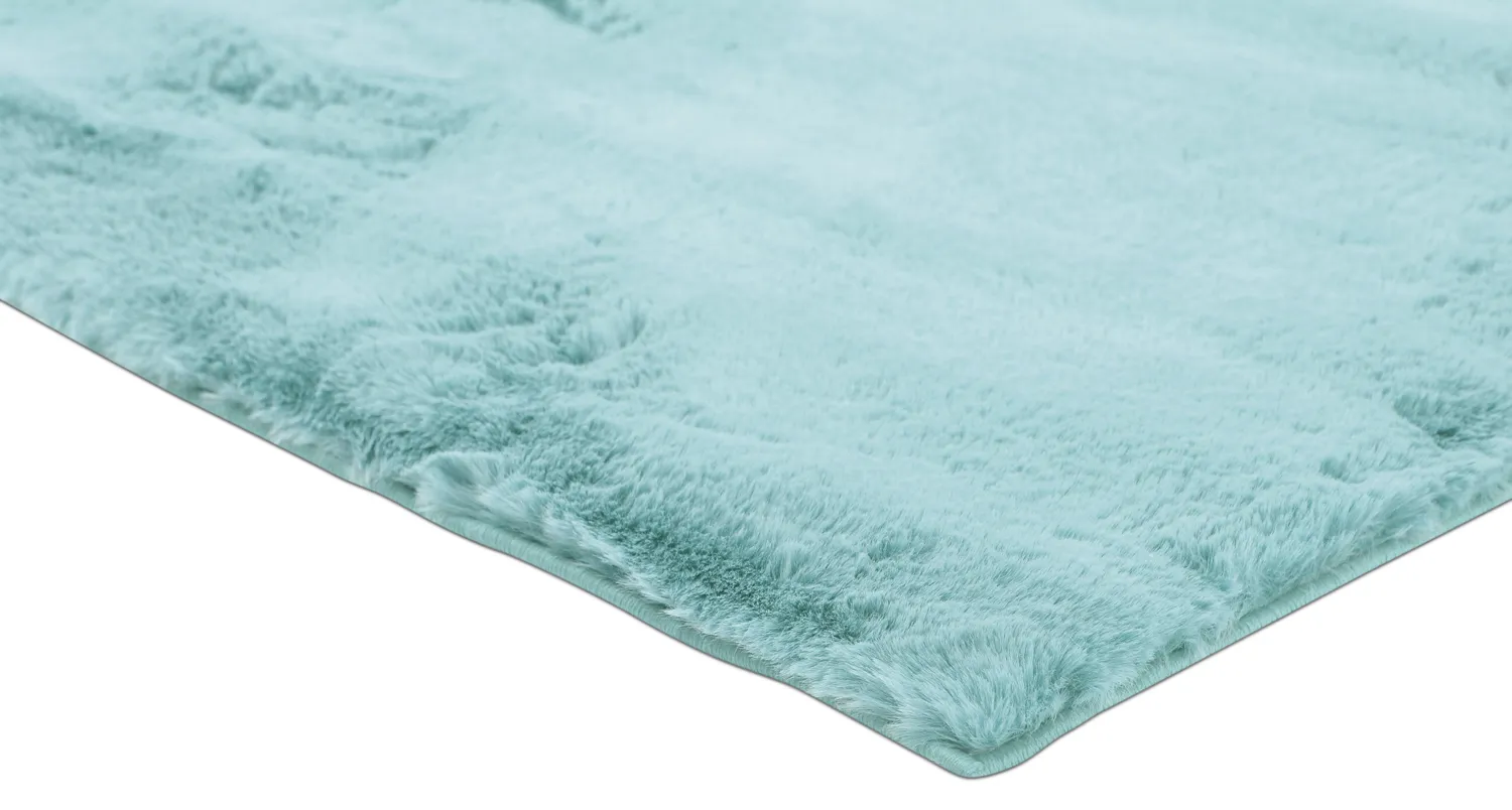 Koberce s chlupatým povrchom - Cloud Super Soft (svetlo modrá)