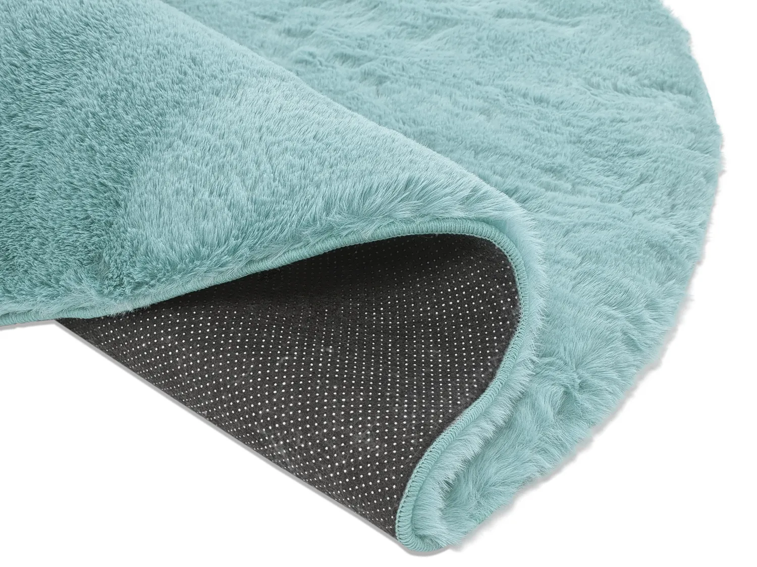 Kruhové koberce - Cloud Super Soft (svetlo modrá)