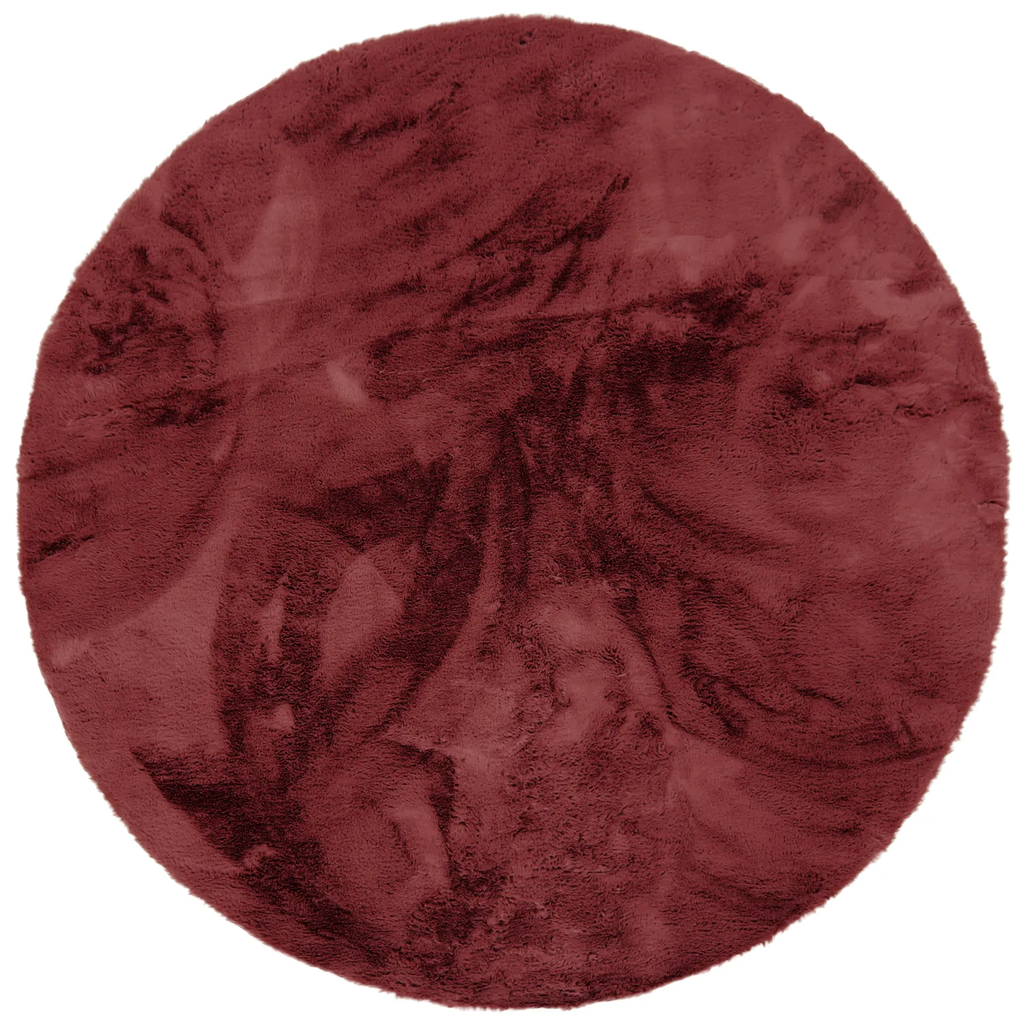 Kruhové koberce - Cloud Super Soft (červená)