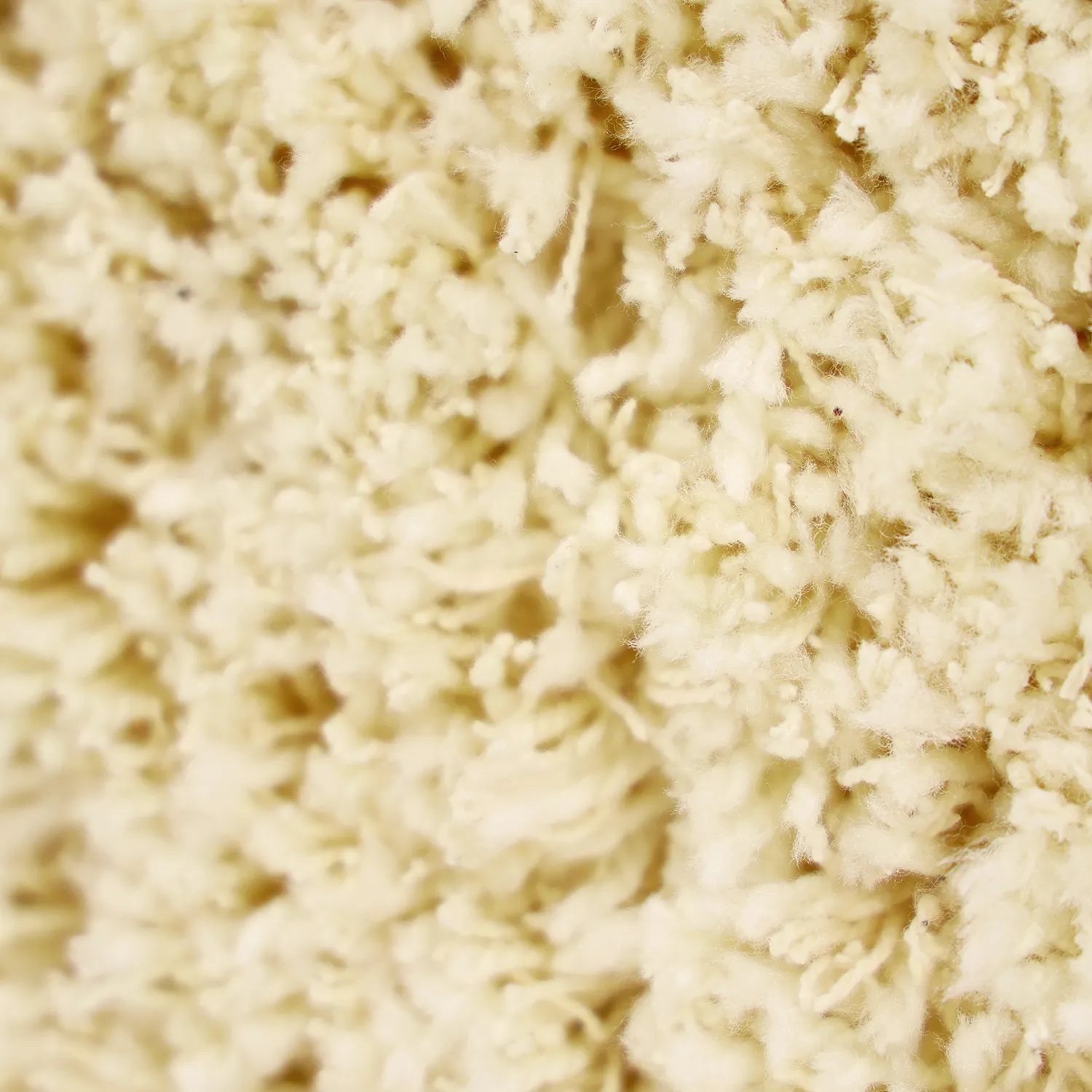 Ryamattor - Combarro Solid Cotton Shaggy (ljusgul)