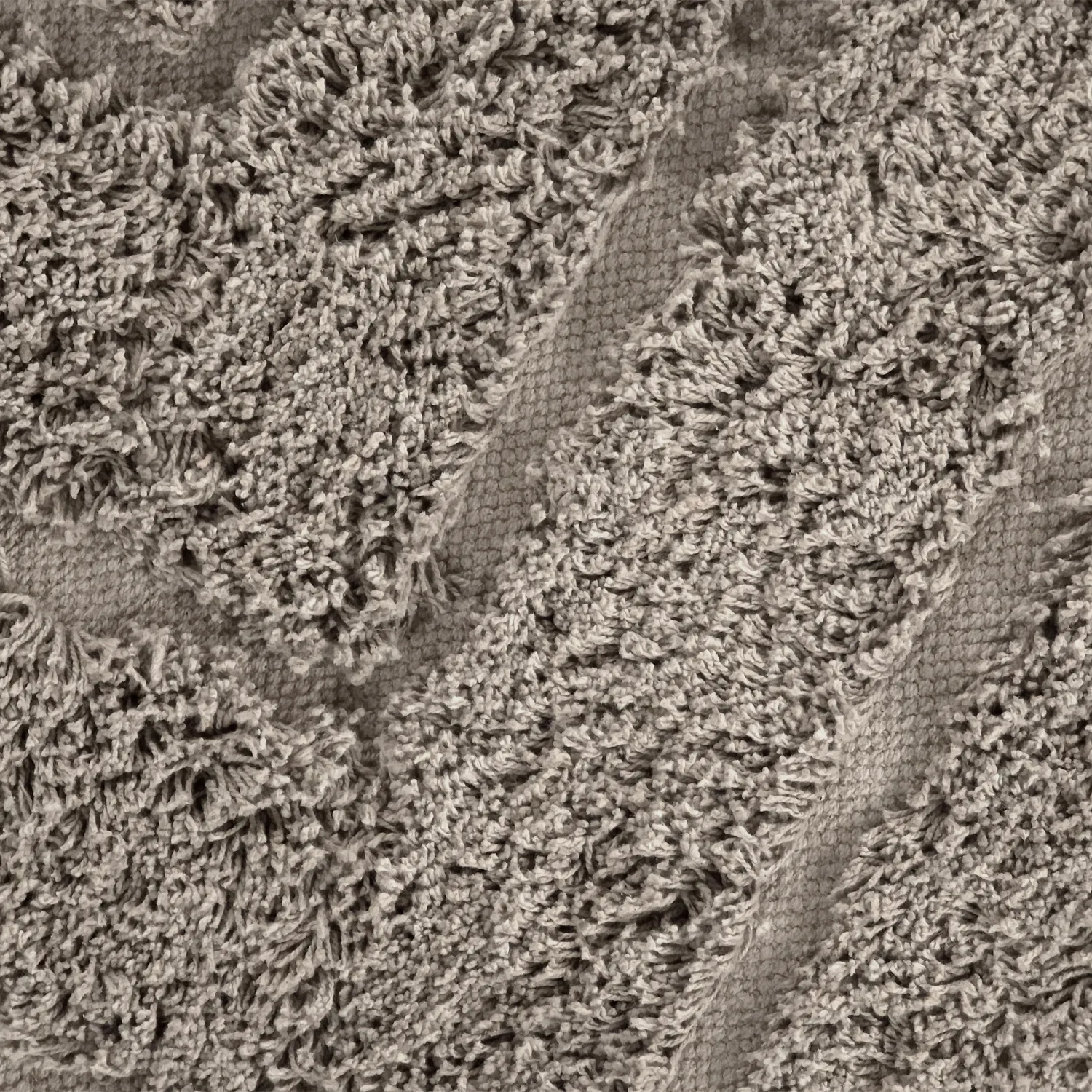 Kolo koberce - Conara Natural Cotton Shaggy (taupe)