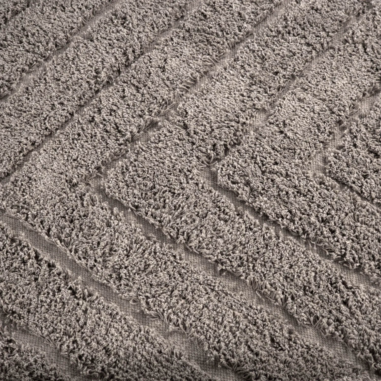 Kolo koberce - Conara Natural Cotton Shaggy (taupe)