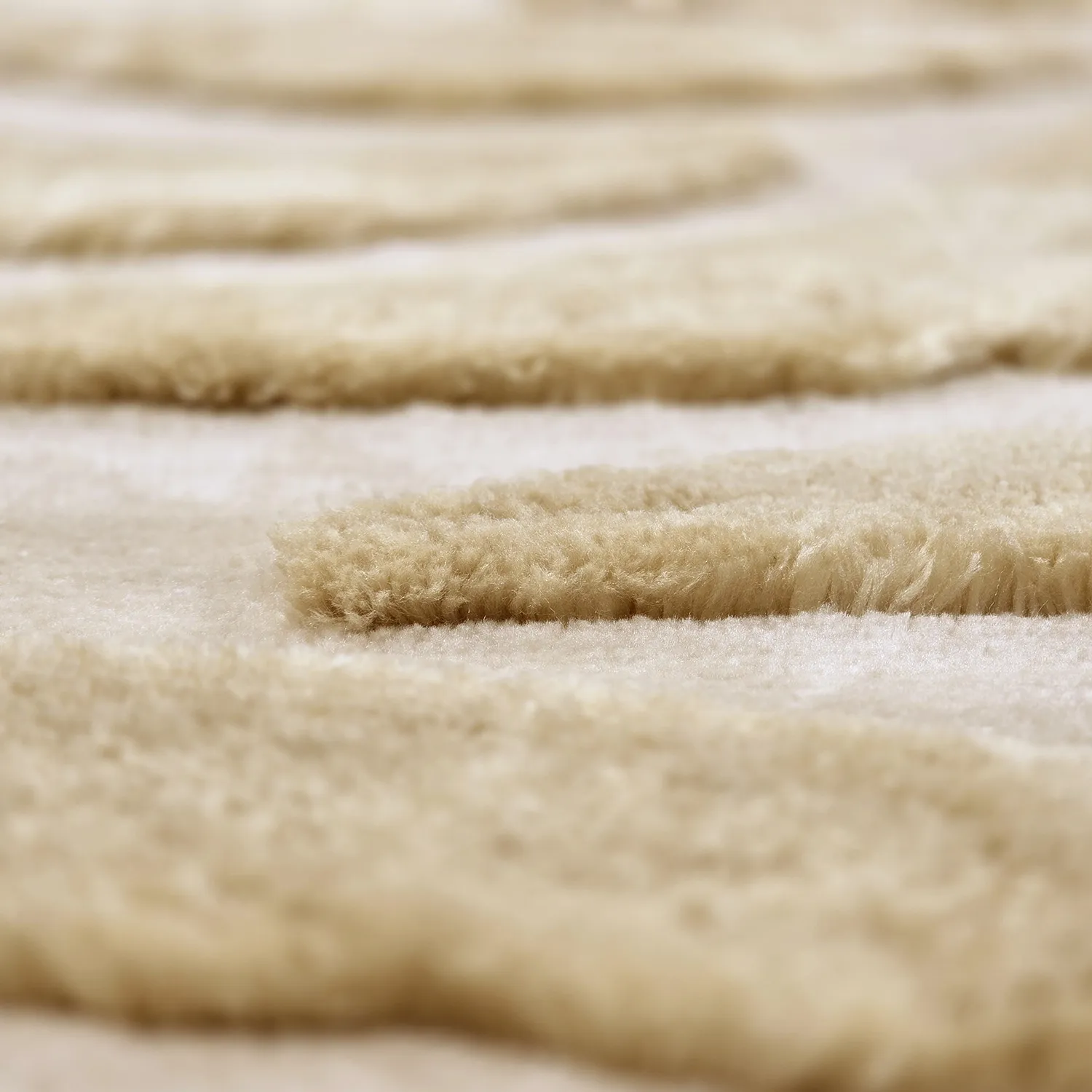 Koberce s dlhým vlasom - Fergana (krémová/bežová)