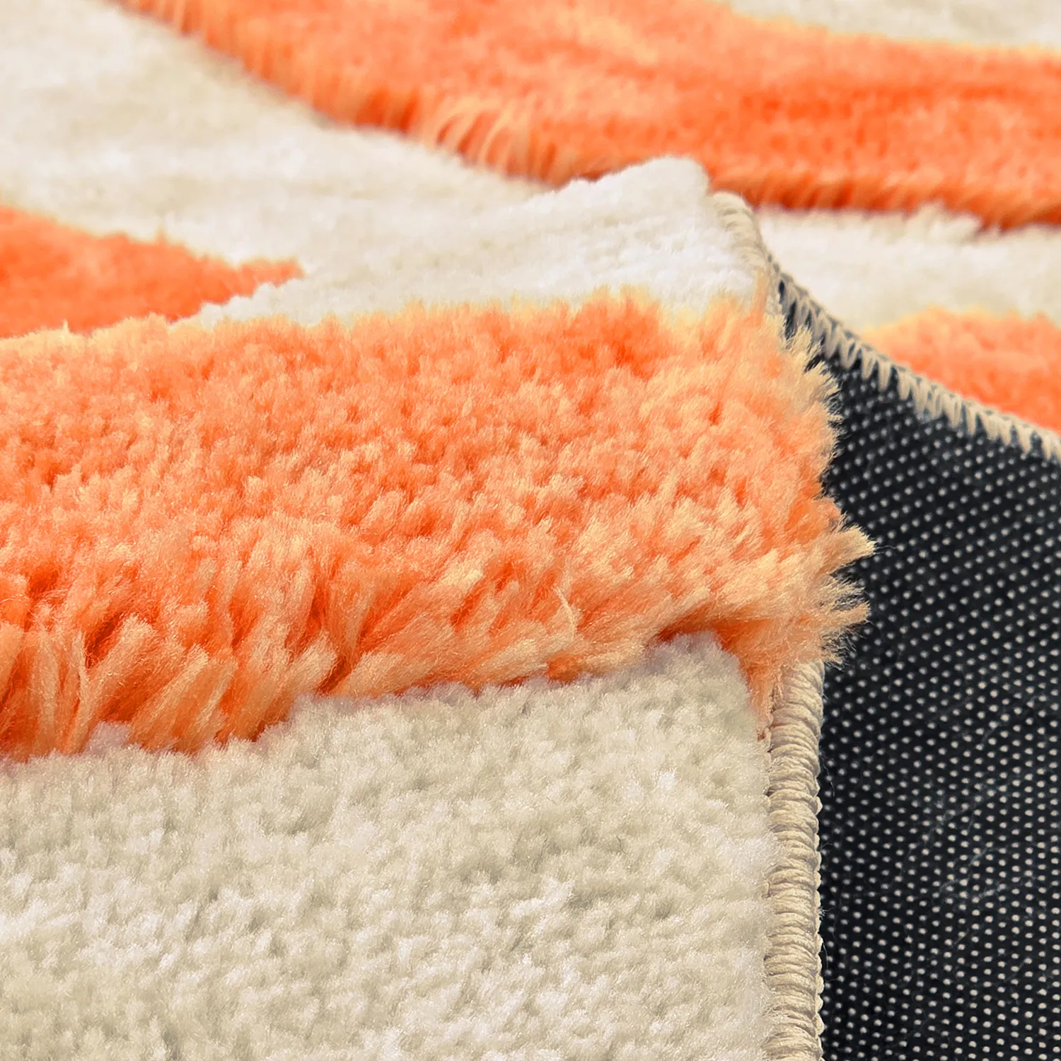 Koberce s dlhým vlasom - Fergana (krémová/oranžová)