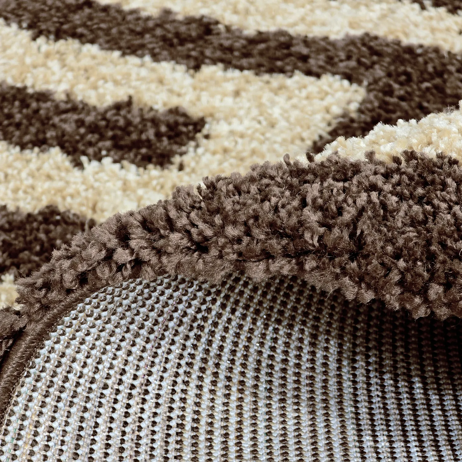 Koberce s dlhým vlasom - Imilchil (béžová/hnedá)