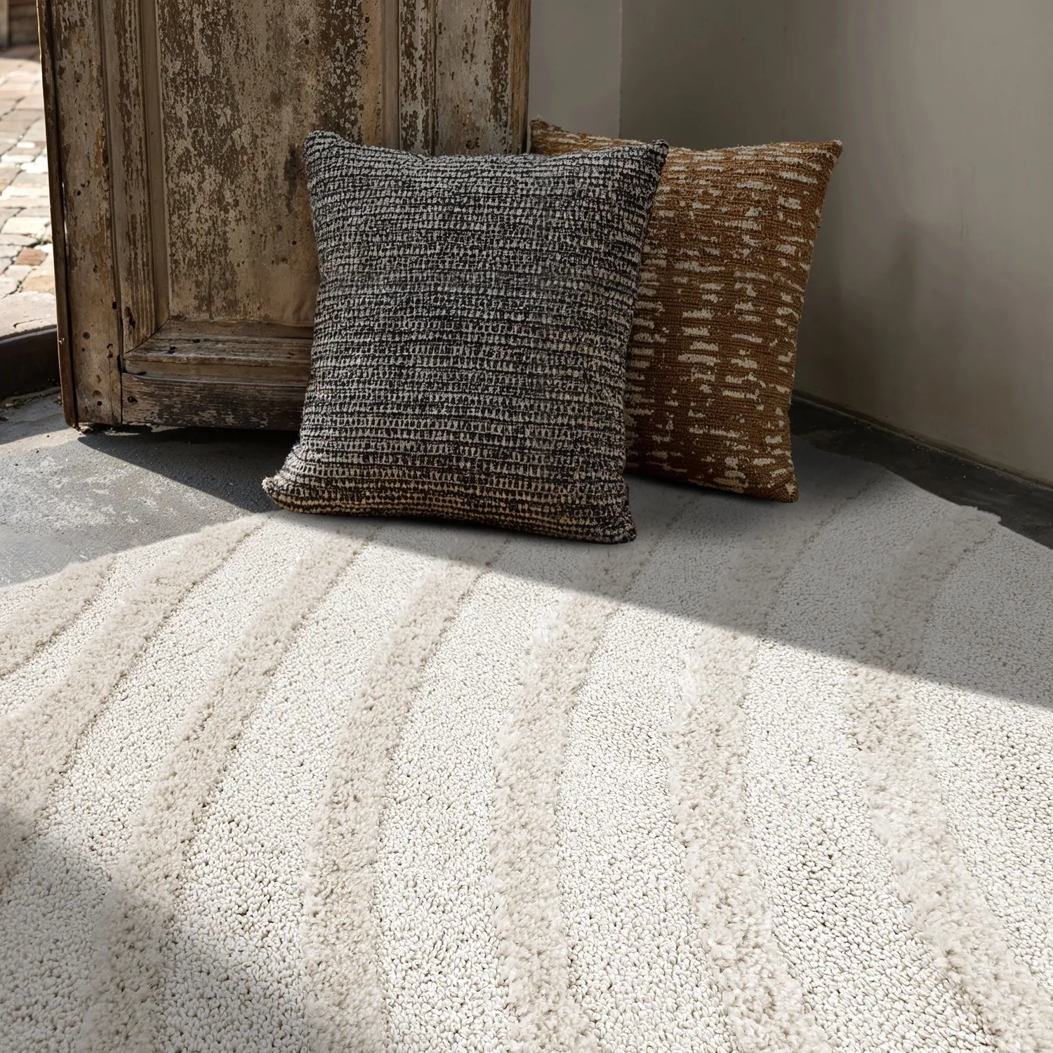 Koberce s dlhým vlasom - Iwaki (off white)