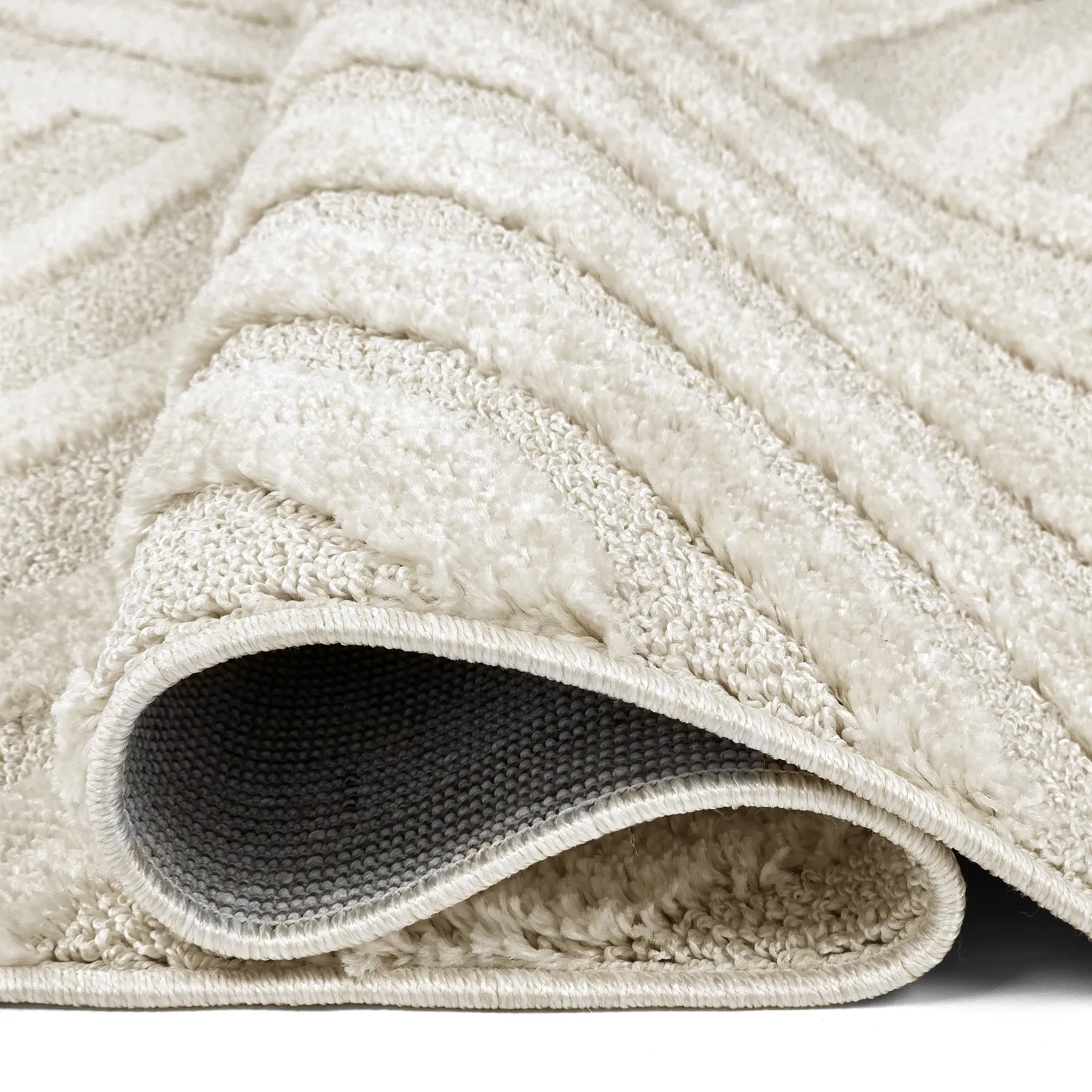 Koberce s dlhým vlasom - Iwaki (off white)