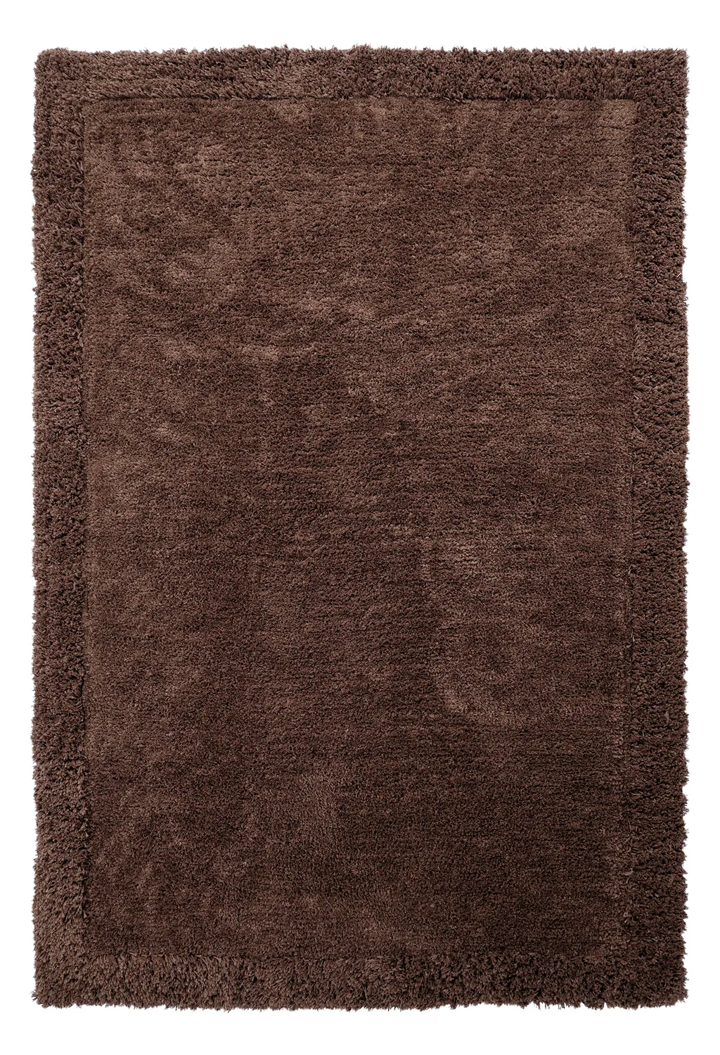 Ryamattor - Molyvos Natural Cotton Shaggy (brun)