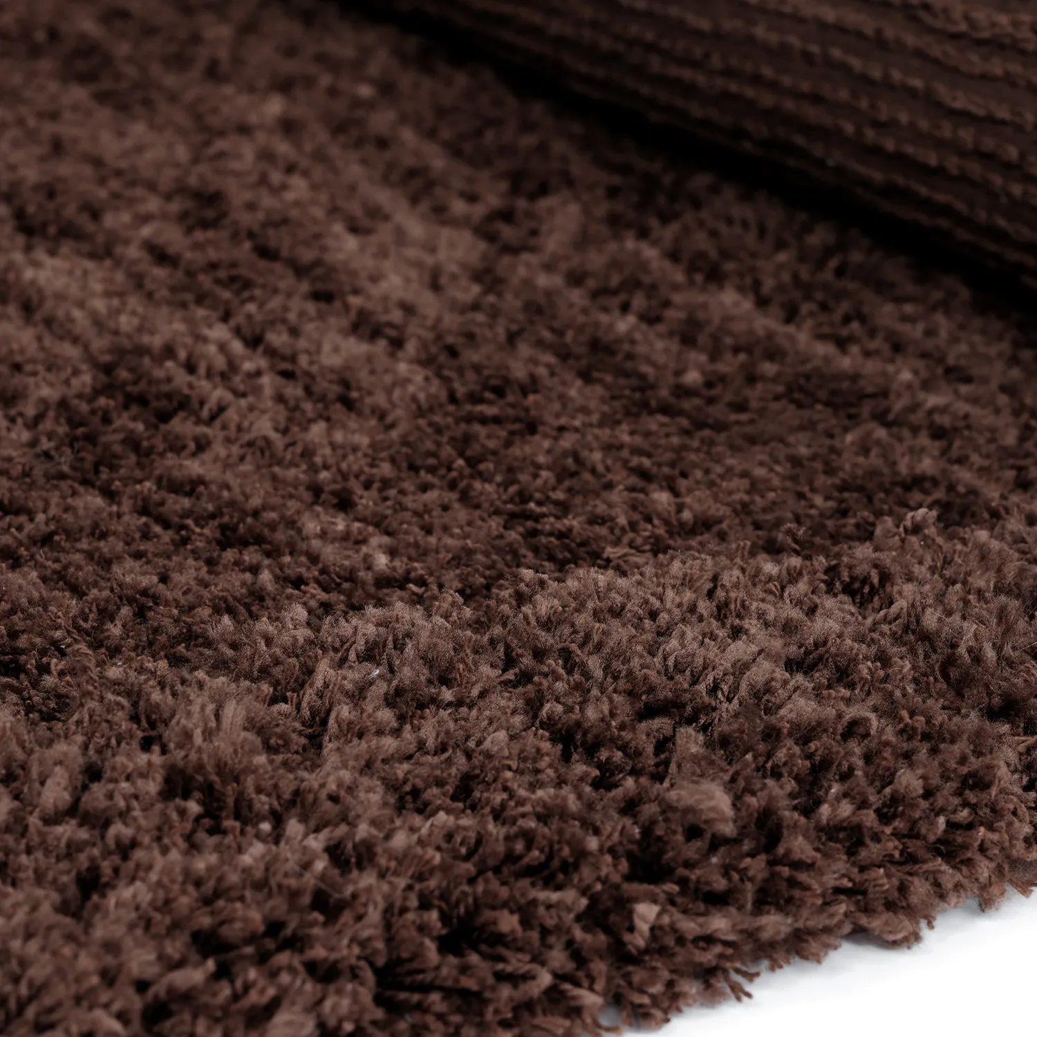 Ryamattor - Molyvos Natural Cotton Shaggy (brun)
