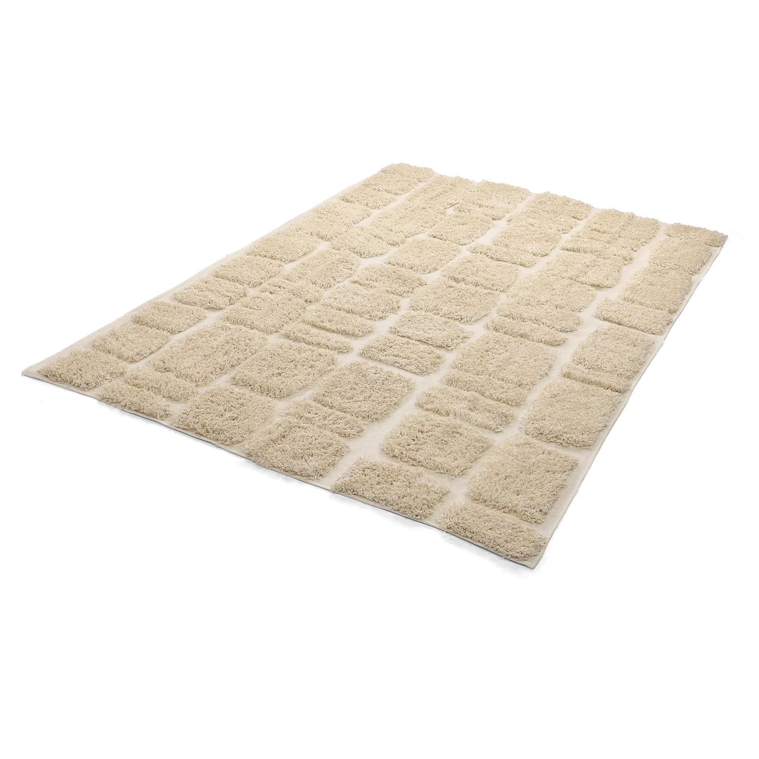 Ryamattor - Otranto Natural Cotton Shaggy (offwhite)