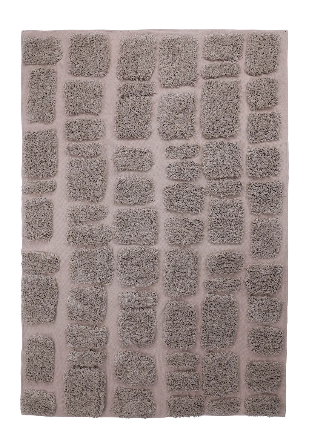 Ryamattor - Otranto Natural Cotton Shaggy (taupe)