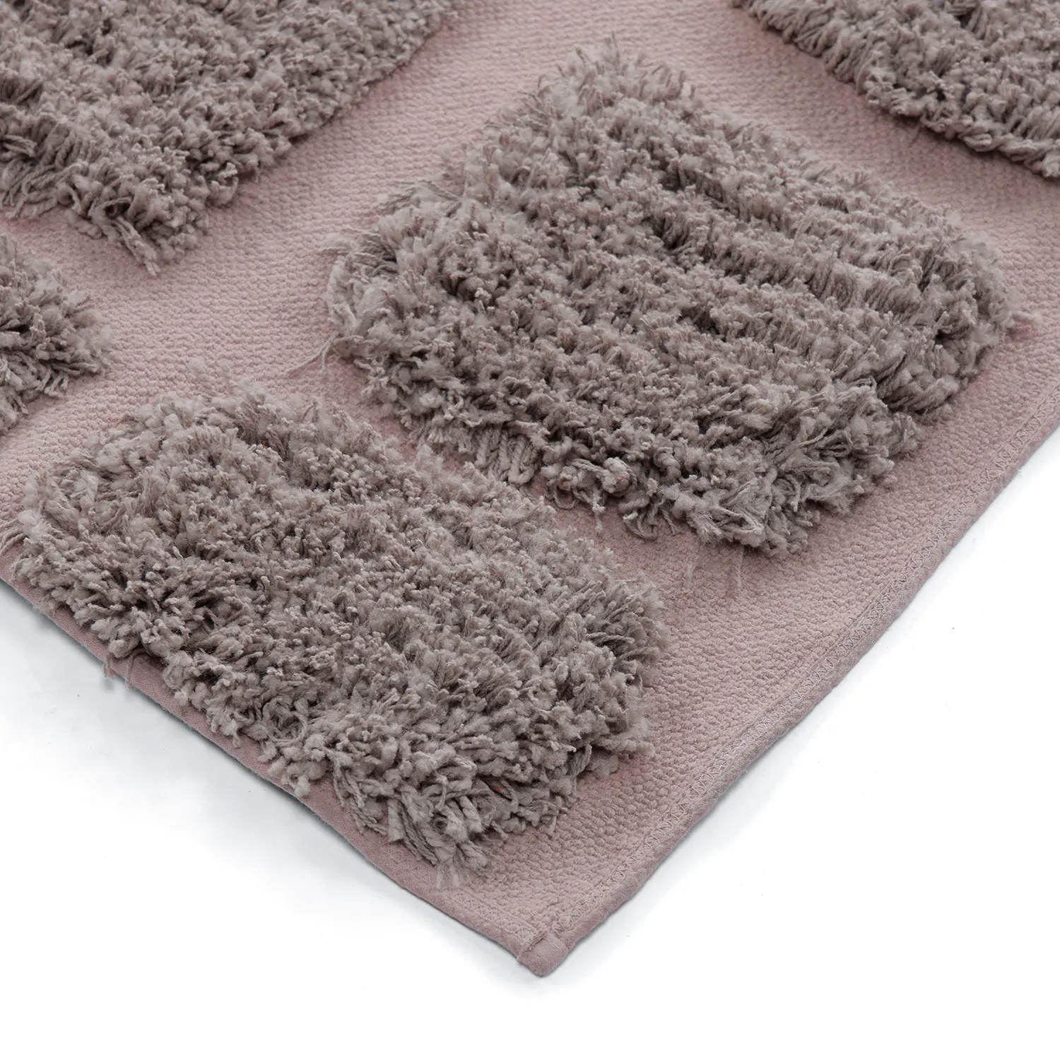 Ryamattor - Otranto Natural Cotton Shaggy (taupe)