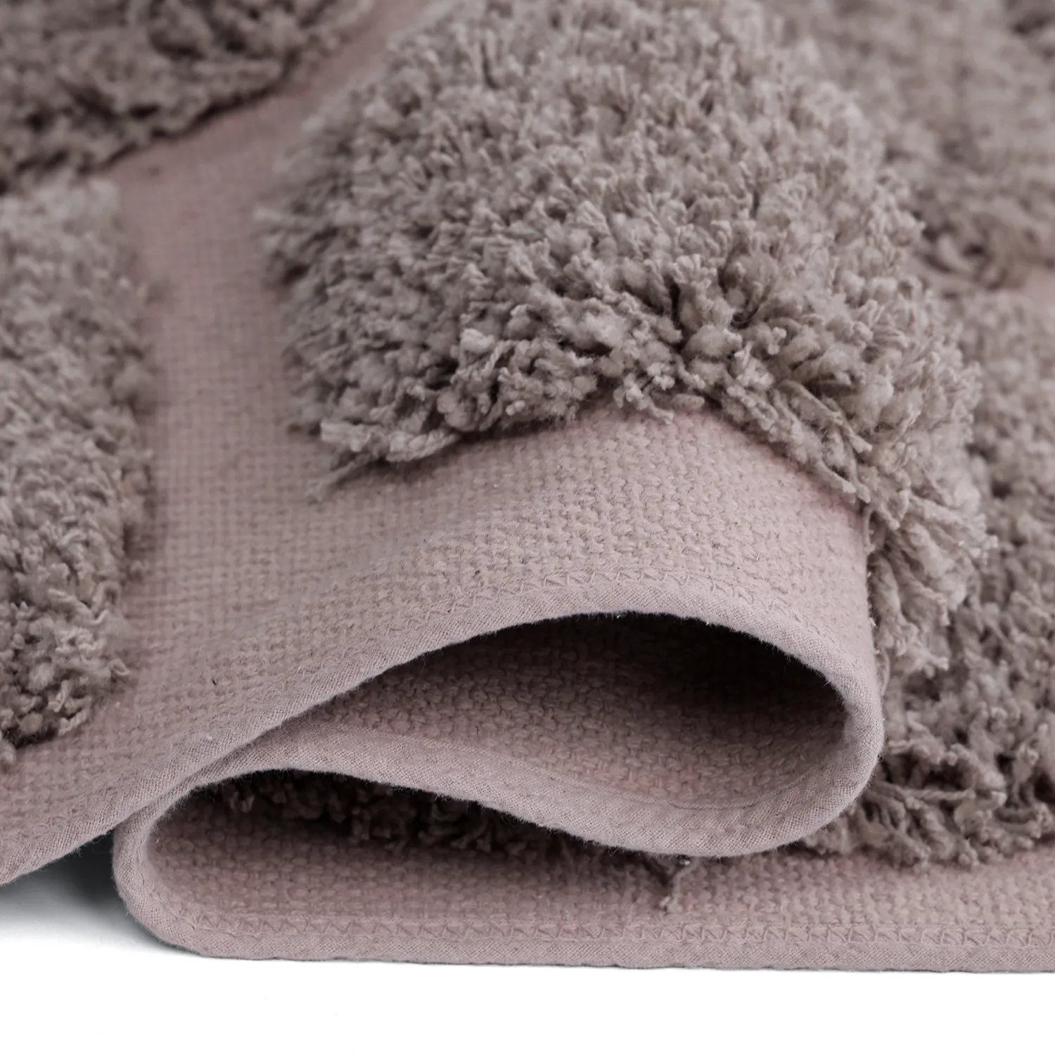 Ryamattor - Otranto Natural Cotton Shaggy (taupe)