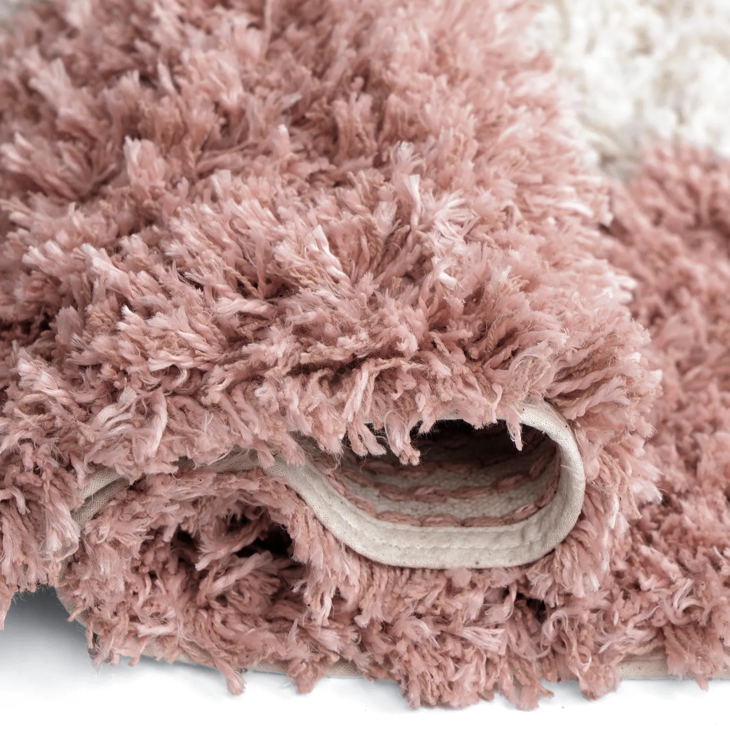 Ryamattor - Perast Natural Cotton Shaggy (multi)