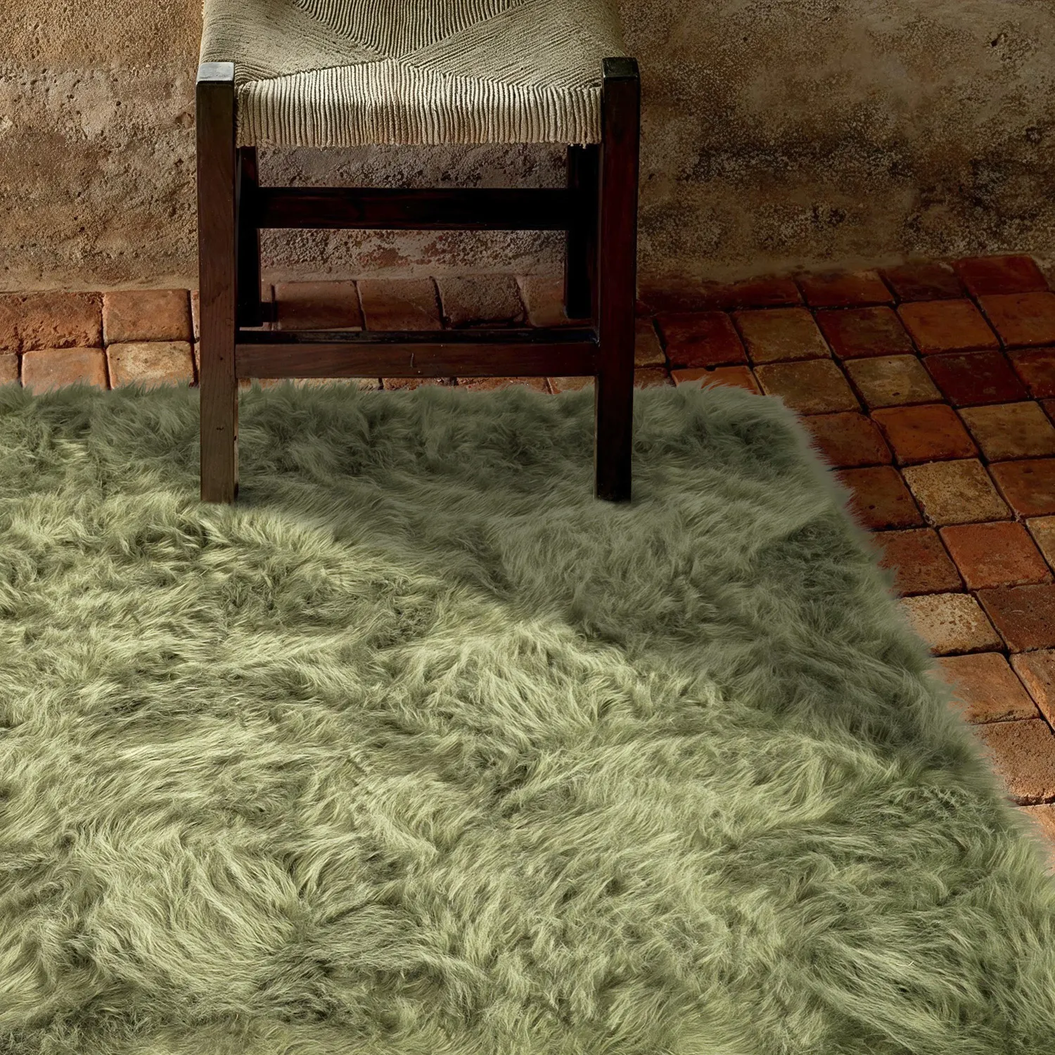 Koberce s vlasom - Sohar (zelená)