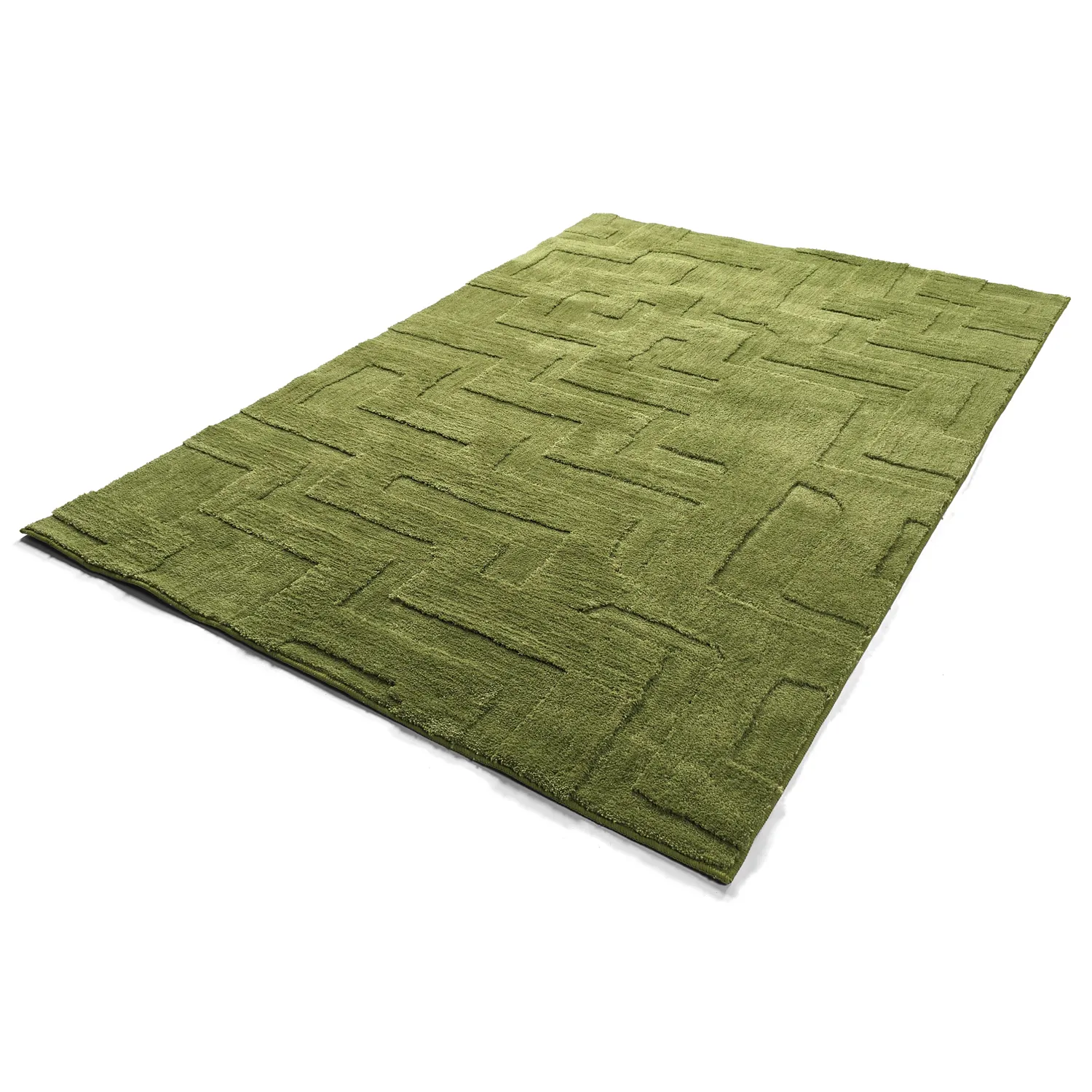 Koberce s dlhým vlasom - Tripoli (machovo zelená)