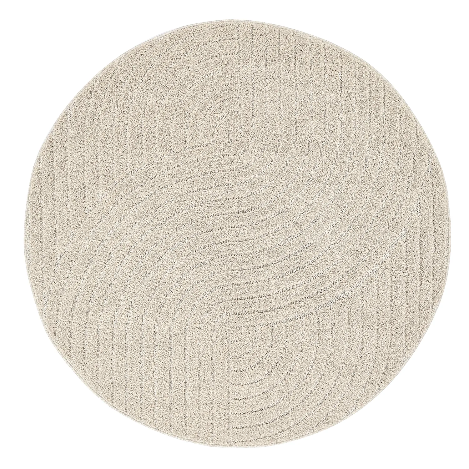 Kruhové koberce - Wendy (béžová)