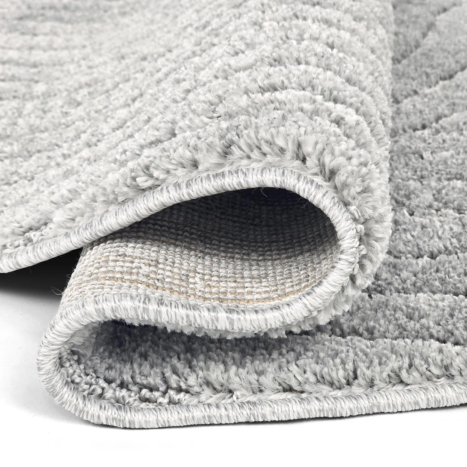 Kruhové koberce - Wendy (svetlo šedá)