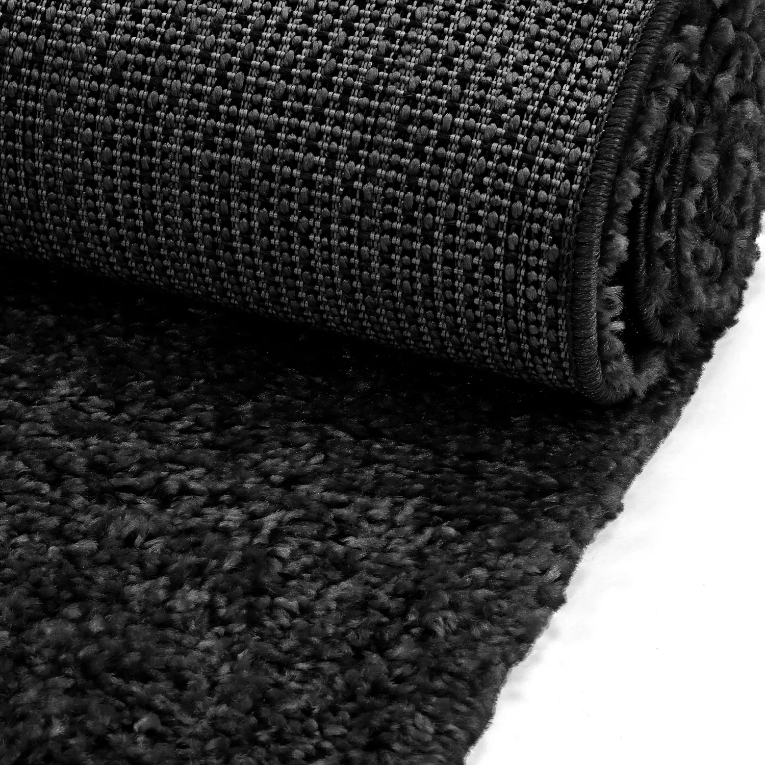 Koberce s chlupatým povrchem - Zoe (černá)