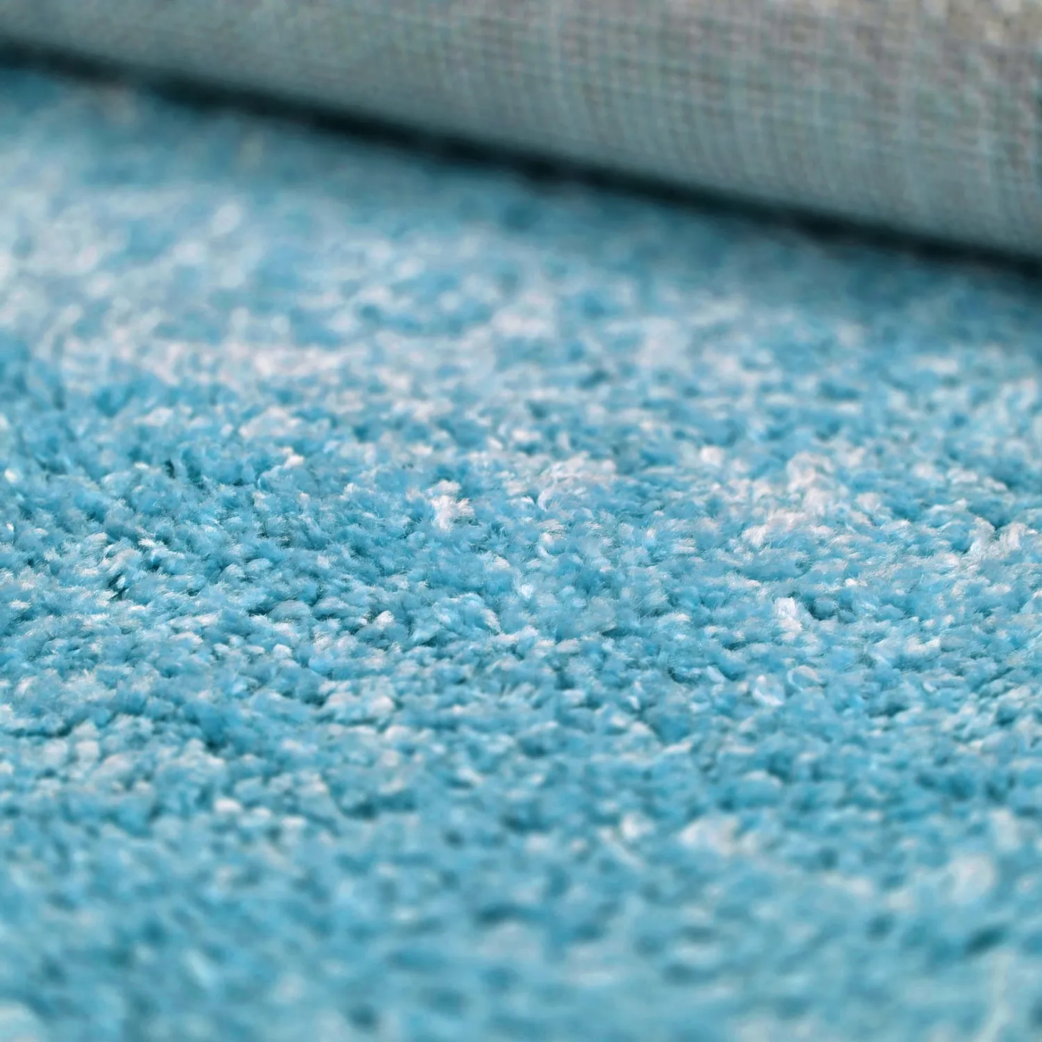 Plyšové koberce - Zoe (tyrkysová)