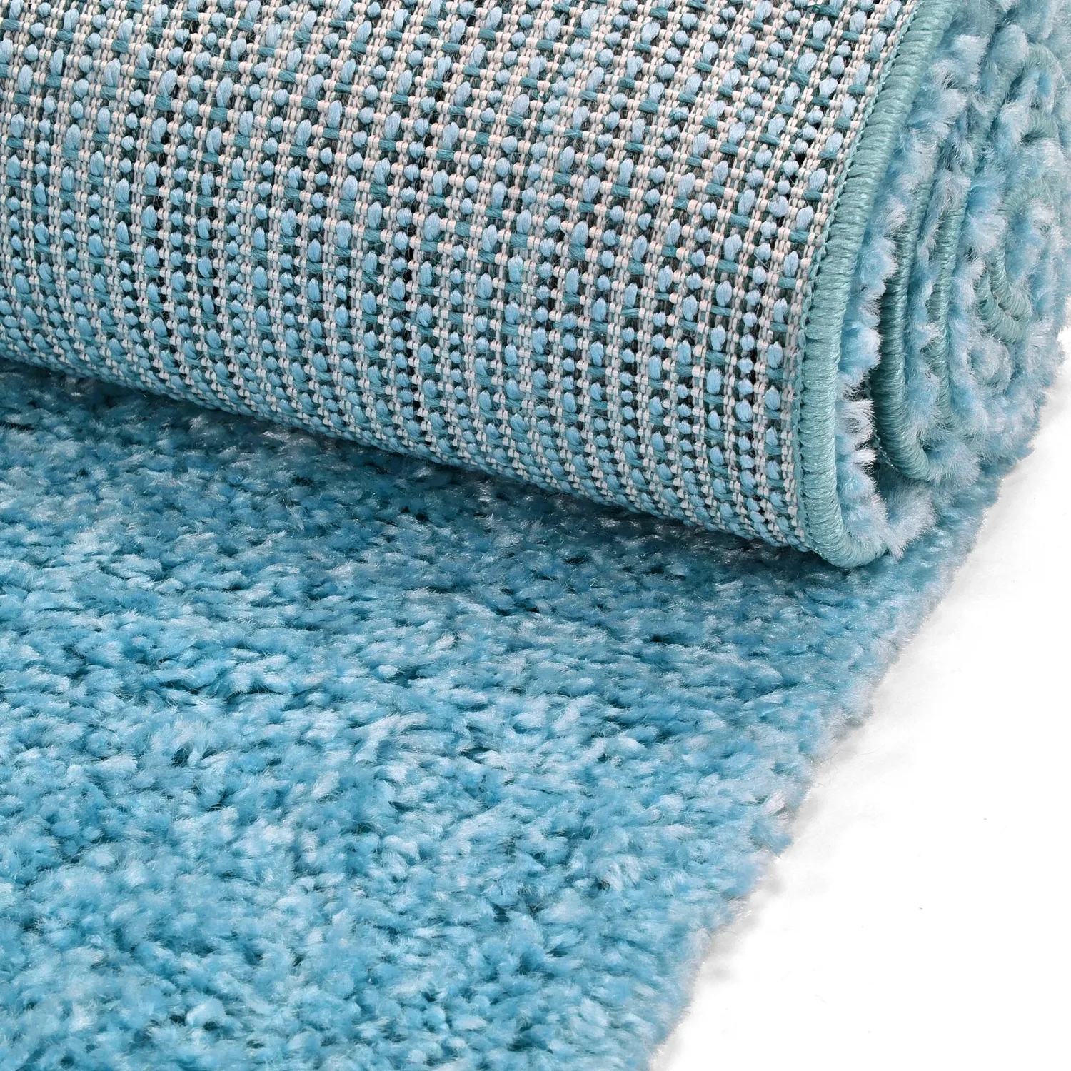 Plyšové koberce - Zoe (tyrkysová)