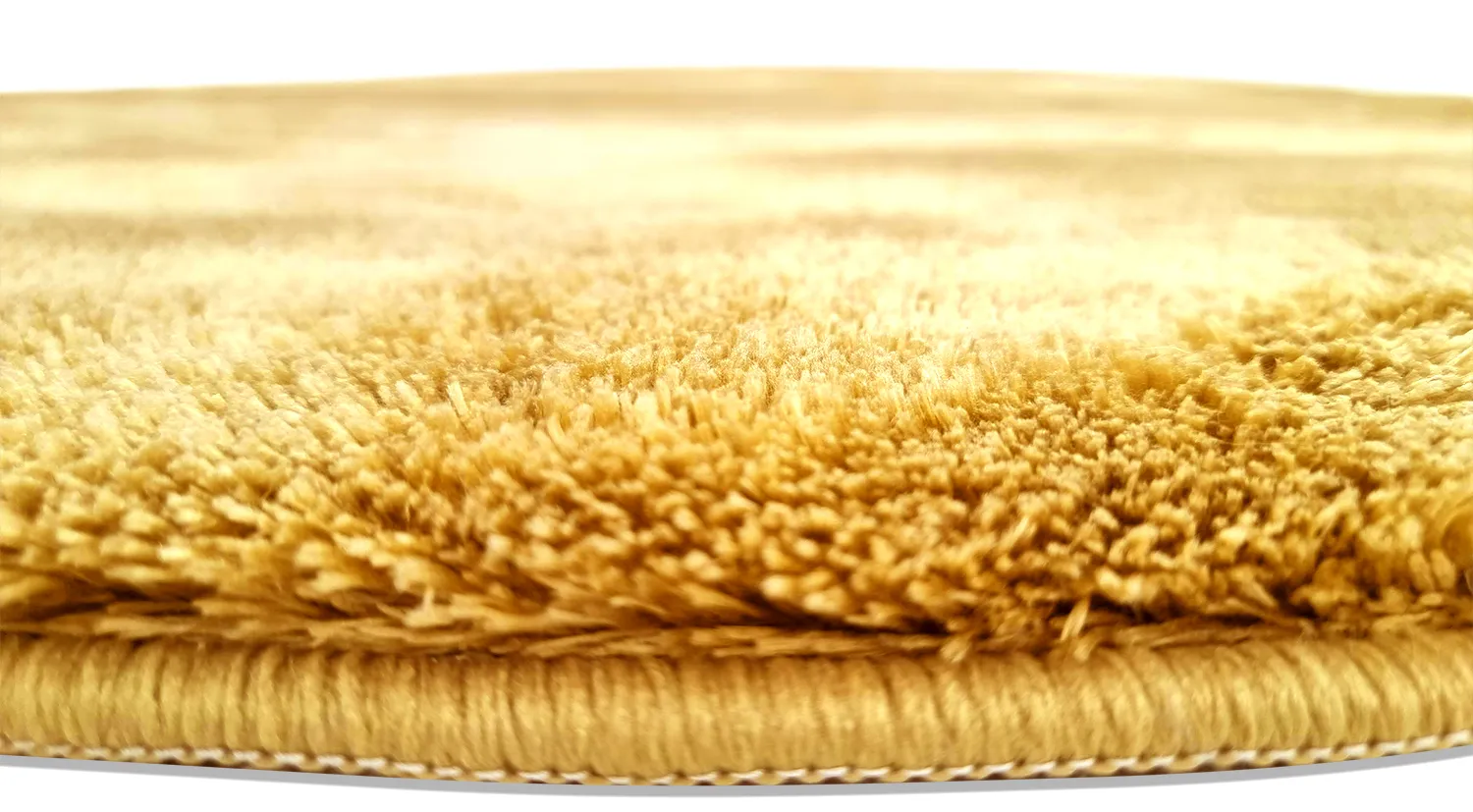 Koberce okrúhle - Aranga Super Soft Fur (okrová)