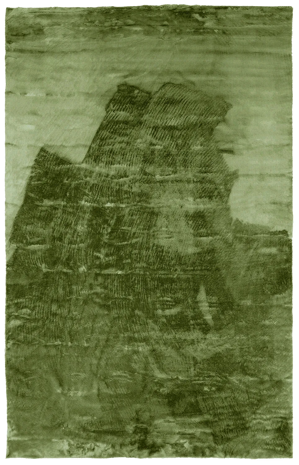 Koberce s chlupatým povrchom - Aranga Super Soft Fur (olivová)