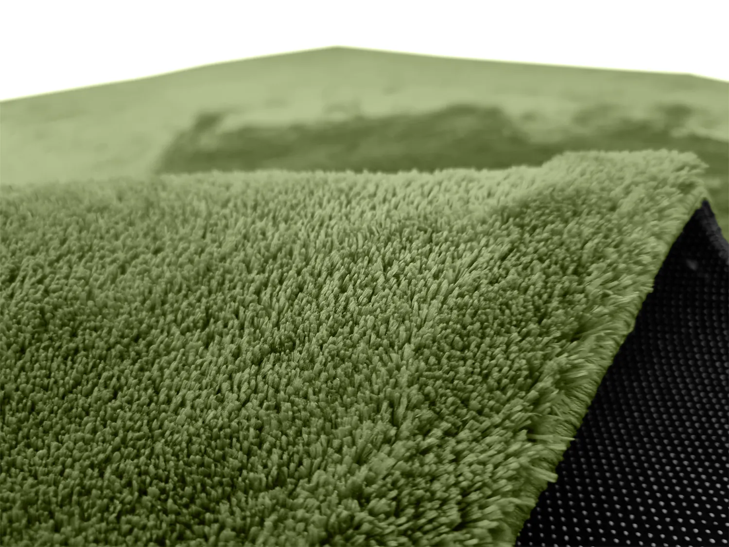 Koberce s chlupatým povrchom - Aranga Super Soft Fur (olivová)