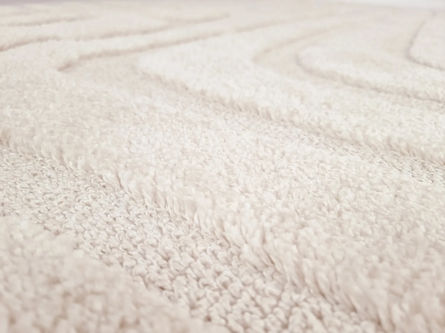 Koberce s chlpatým povrchom - Elvira (offwhite)